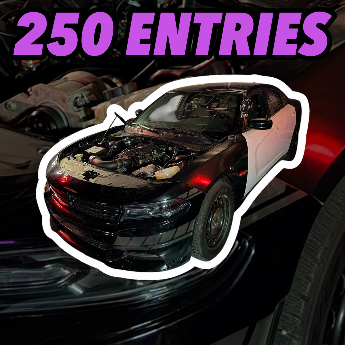 DODGE CHARGER DIGITAL CARD - 250 PACK