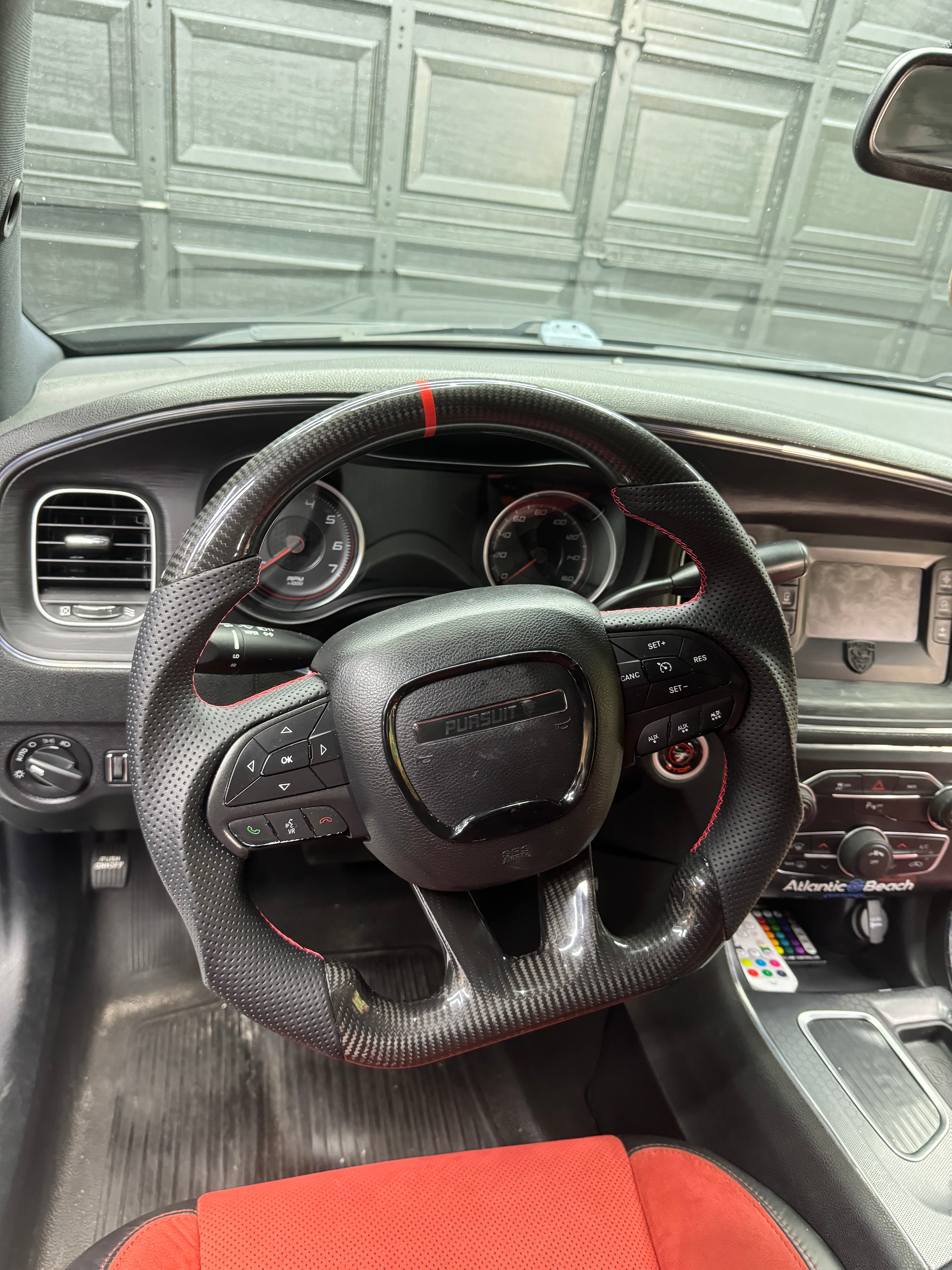 2015+ Dodge Charger/Challenger/Durango Carbon Fiber Steering Wheel