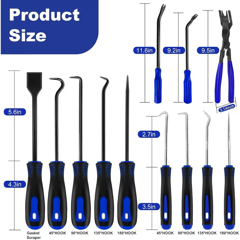 18 Piece Auto Trim Removal Premium Kit