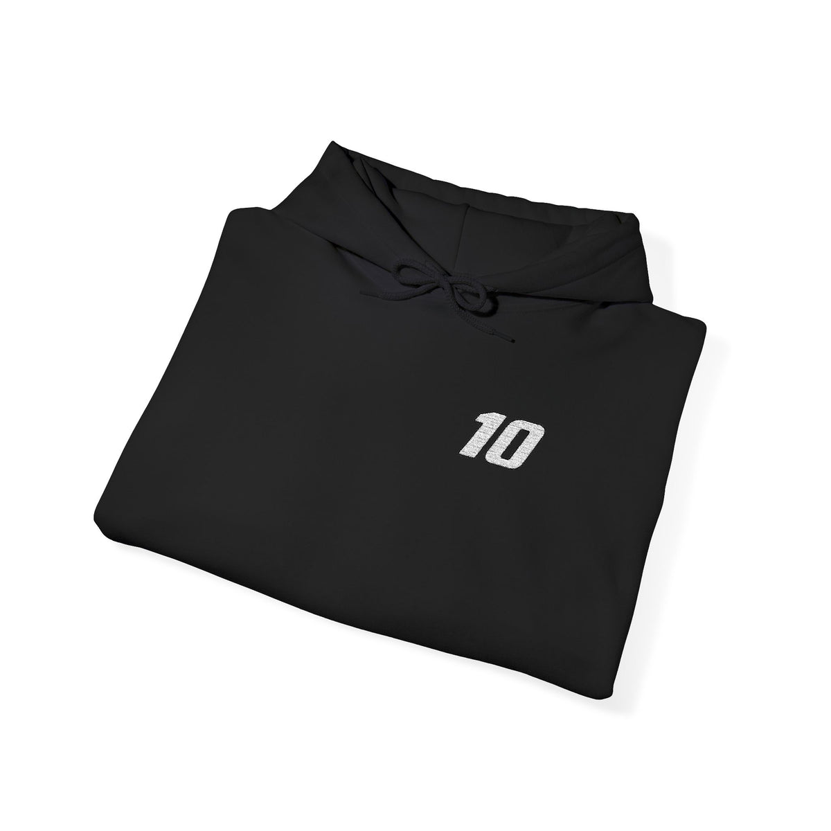 ABC #10 Embroidered Hooded Sweatshirt