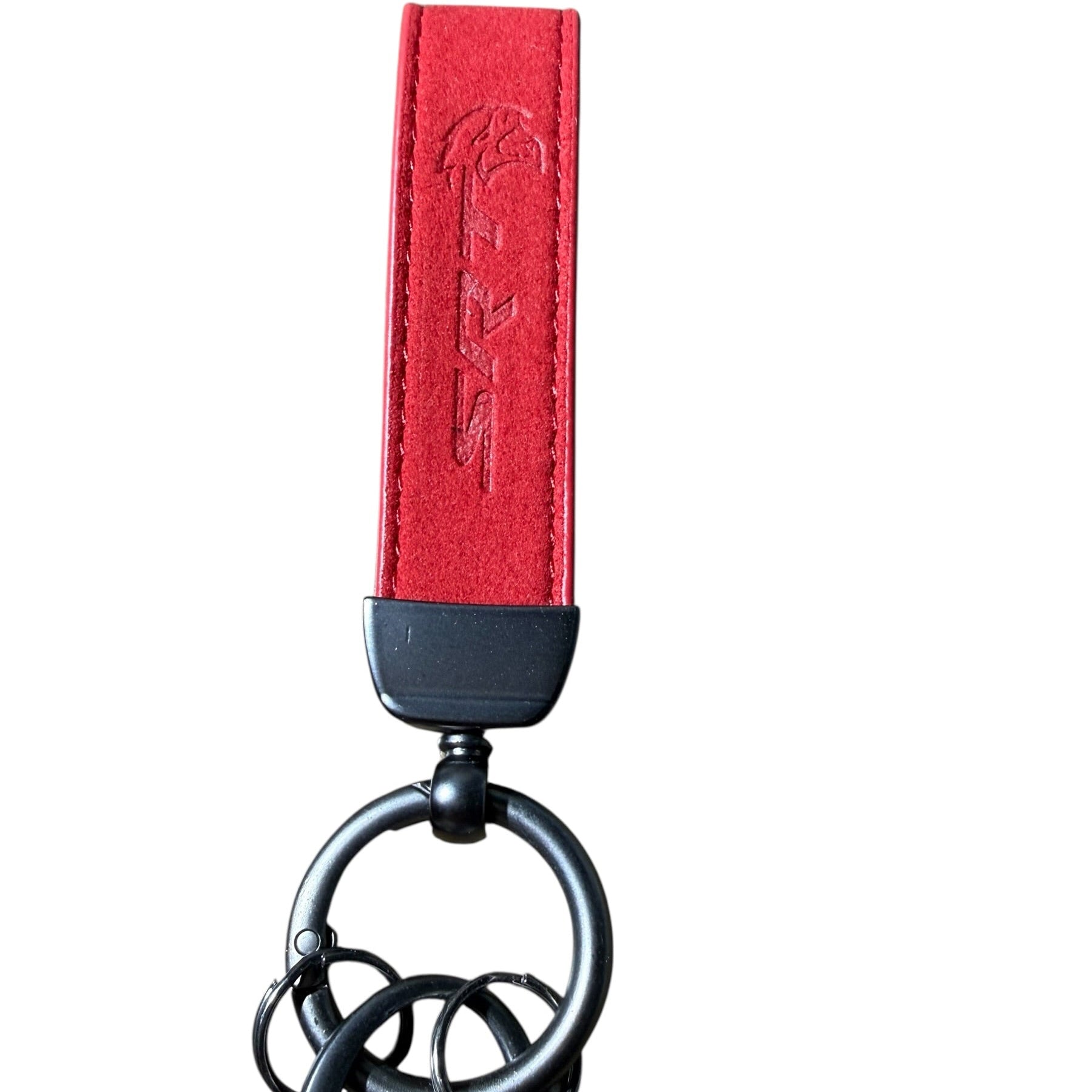 Suede Hellcat Keychain