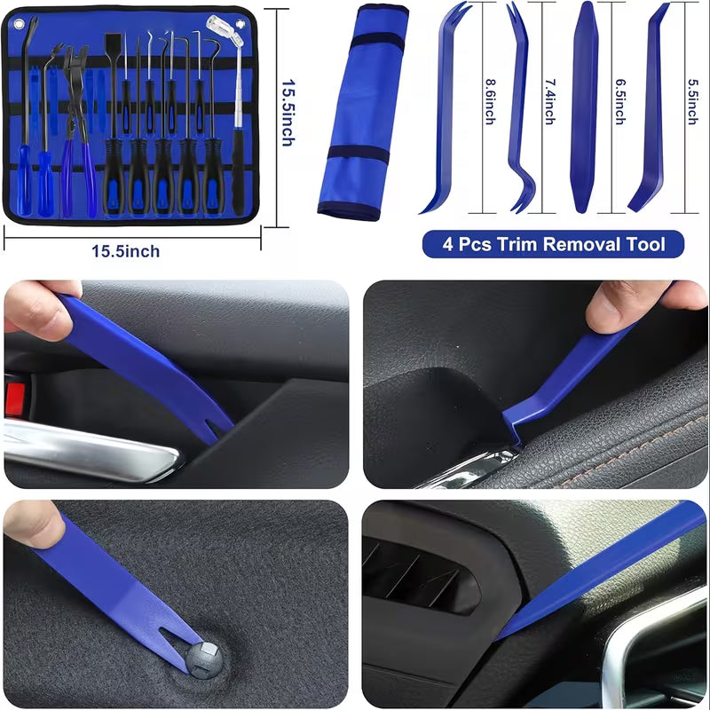 18 Piece Auto Trim Removal Premium Kit