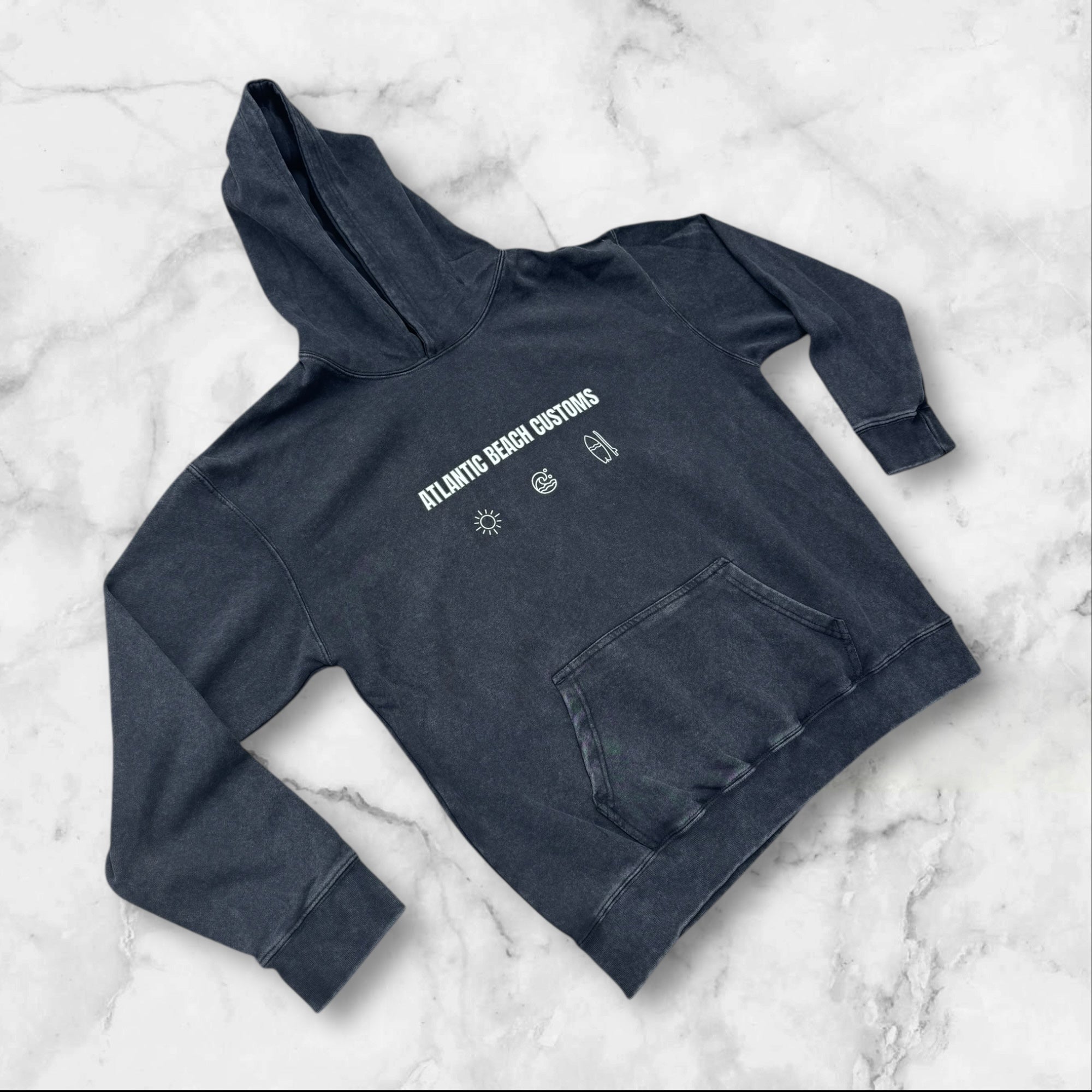 ABC Faded Hoodie Sweatshirt