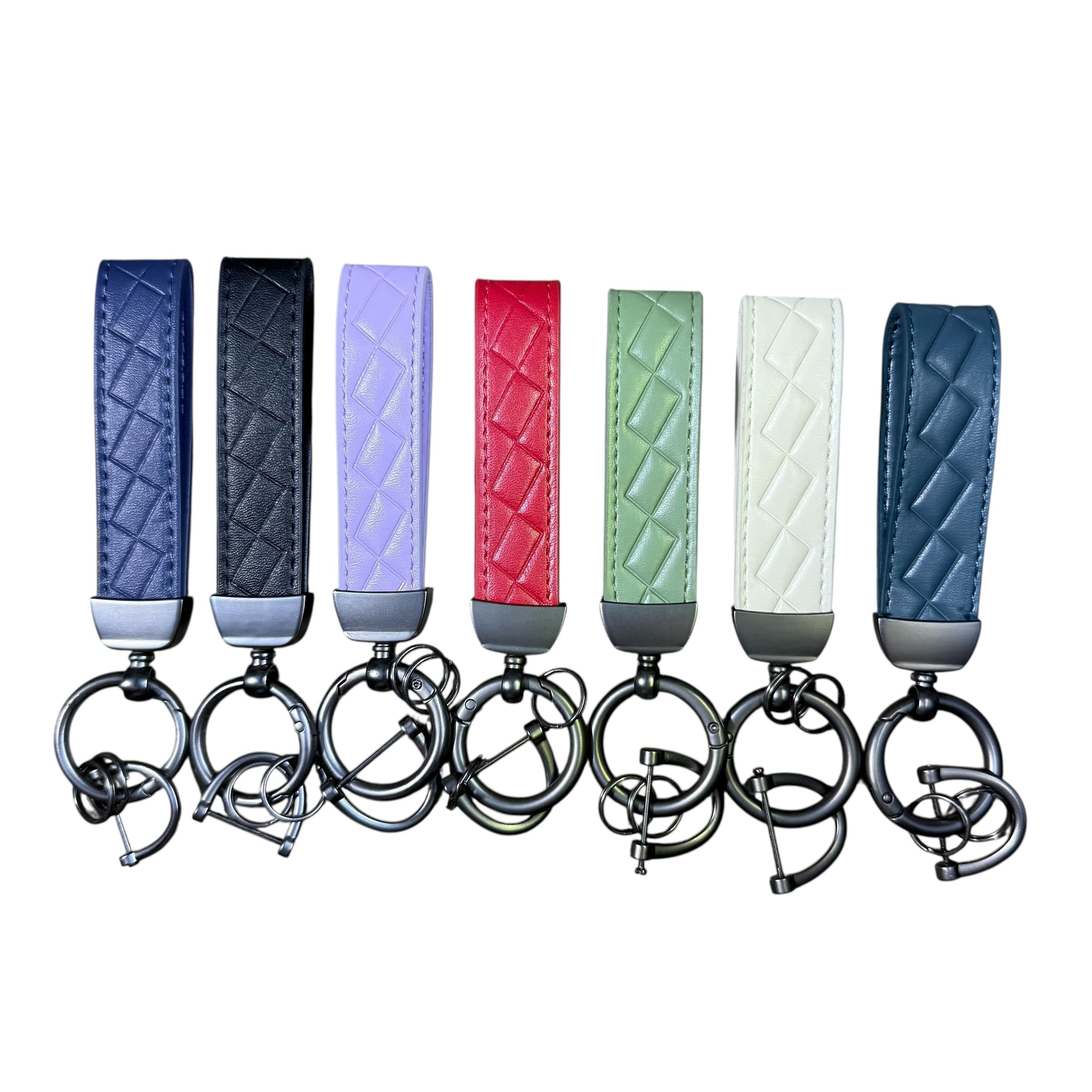 Leather Car Keychains