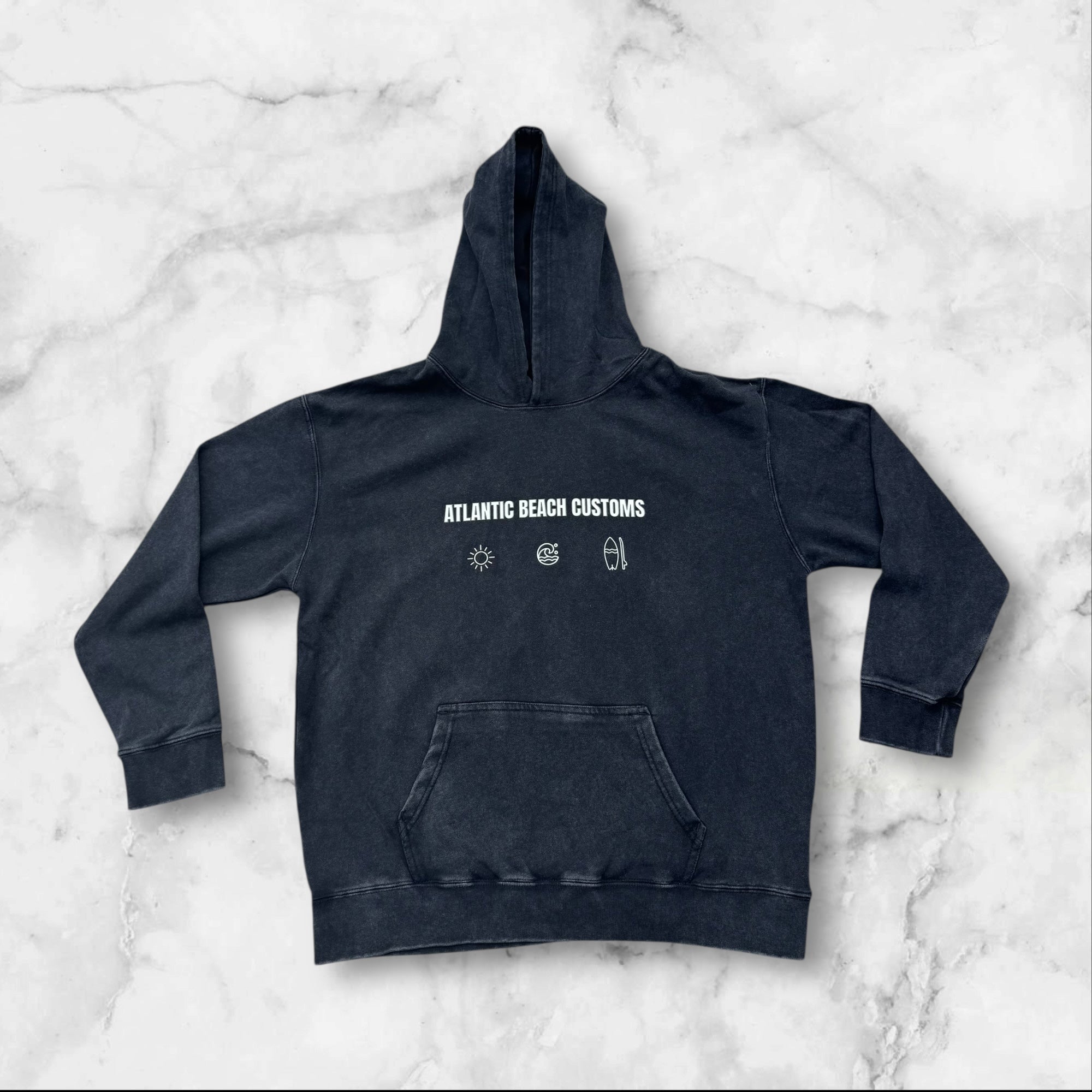 ABC Faded Hoodie Sweatshirt