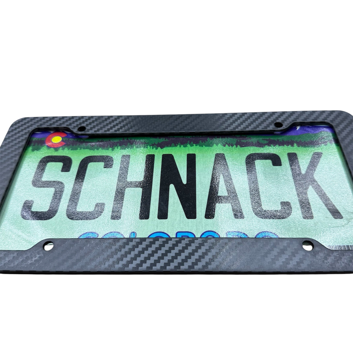 Carbon Fiber License Plate Frame