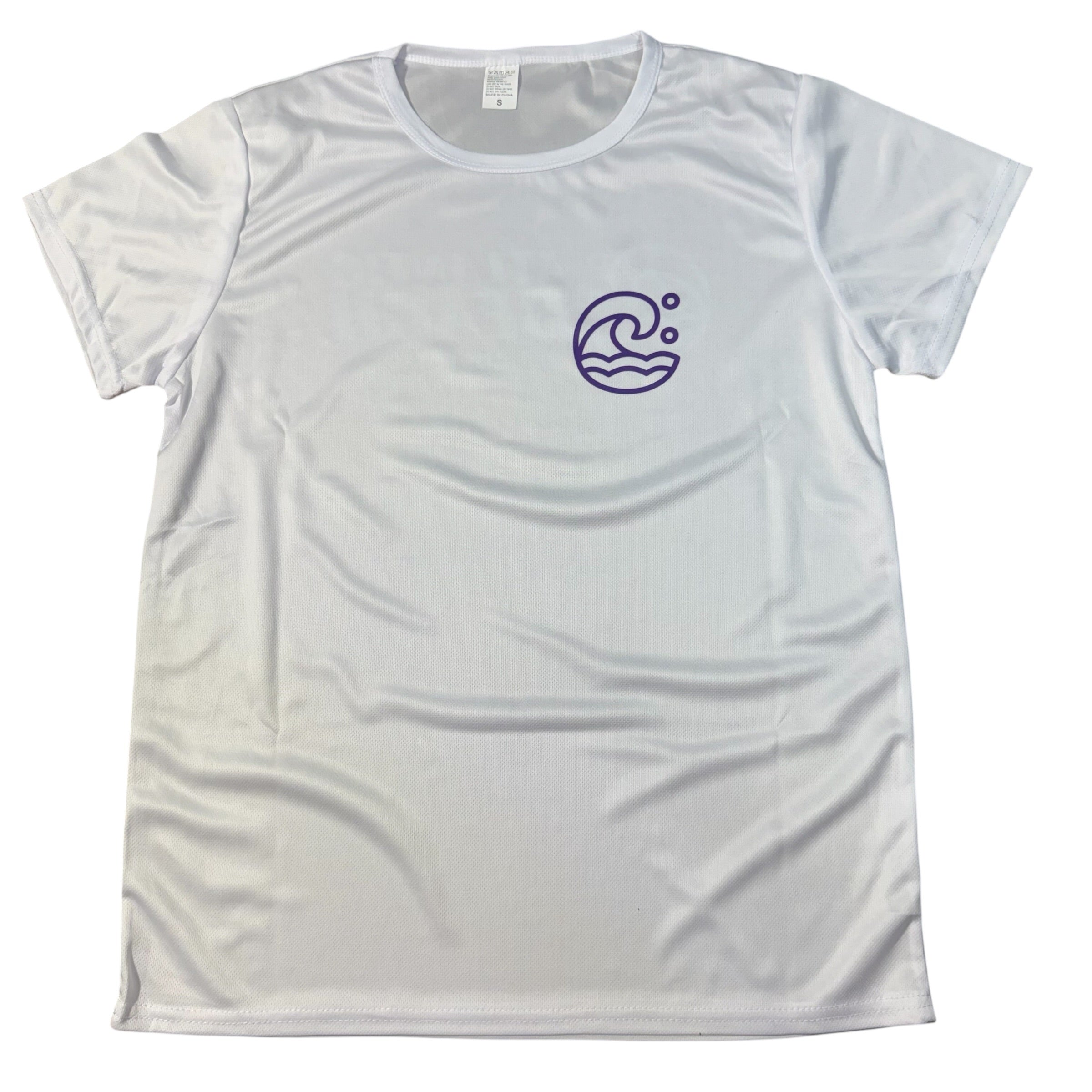 White/Purple Special Edition Workout Shirt