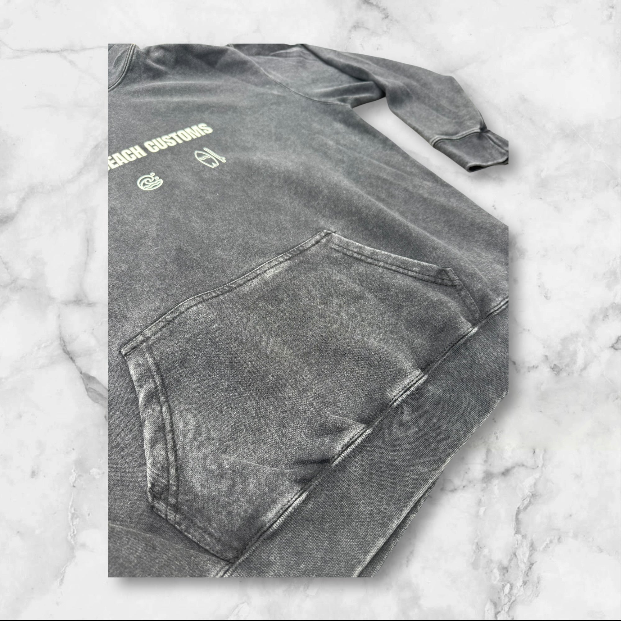 ABC Faded Hoodie Sweatshirt