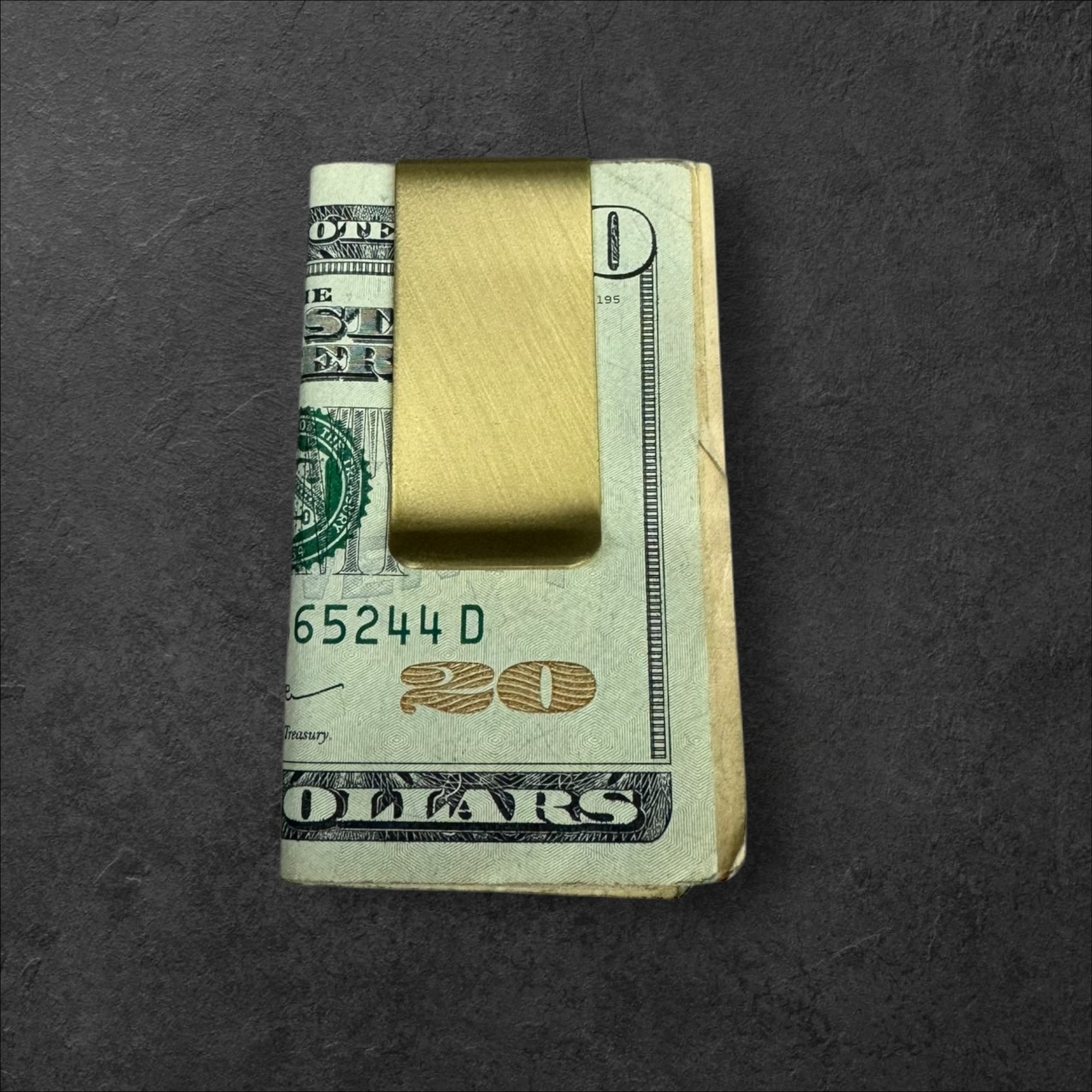 Gold Money Clip