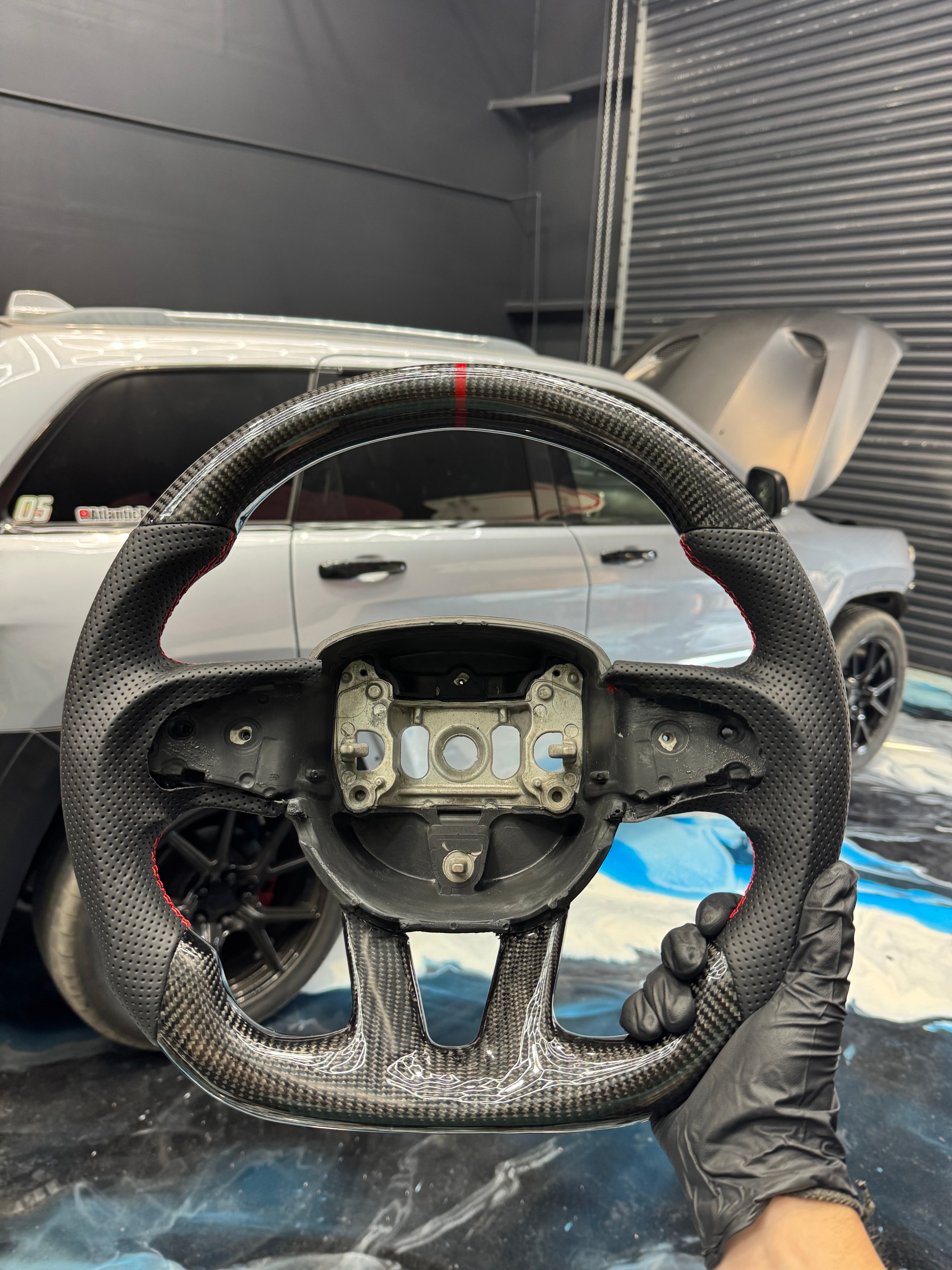 2015+ Dodge Charger/Challenger/Durango Carbon Fiber Steering Wheel