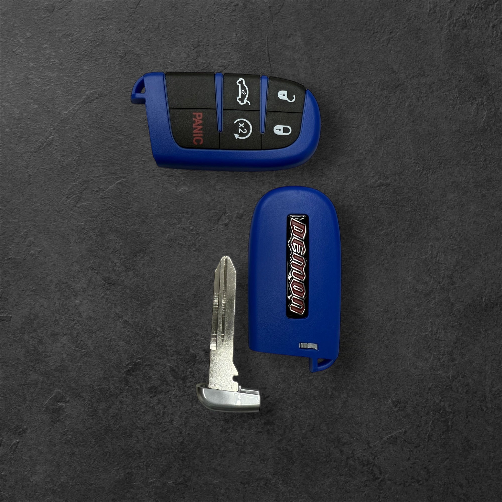 Blue DEMON Keyfob Shell