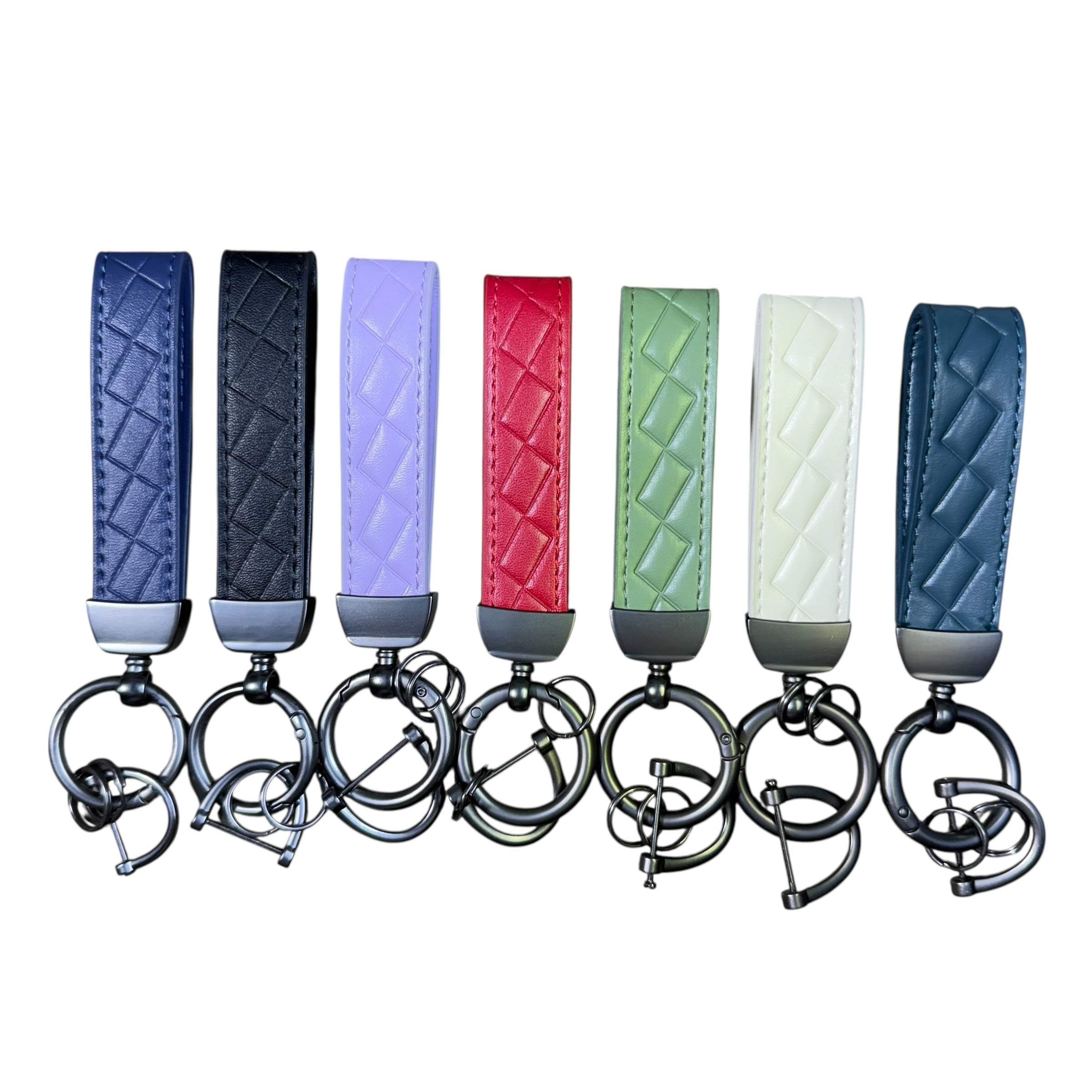Leather Car Keychains