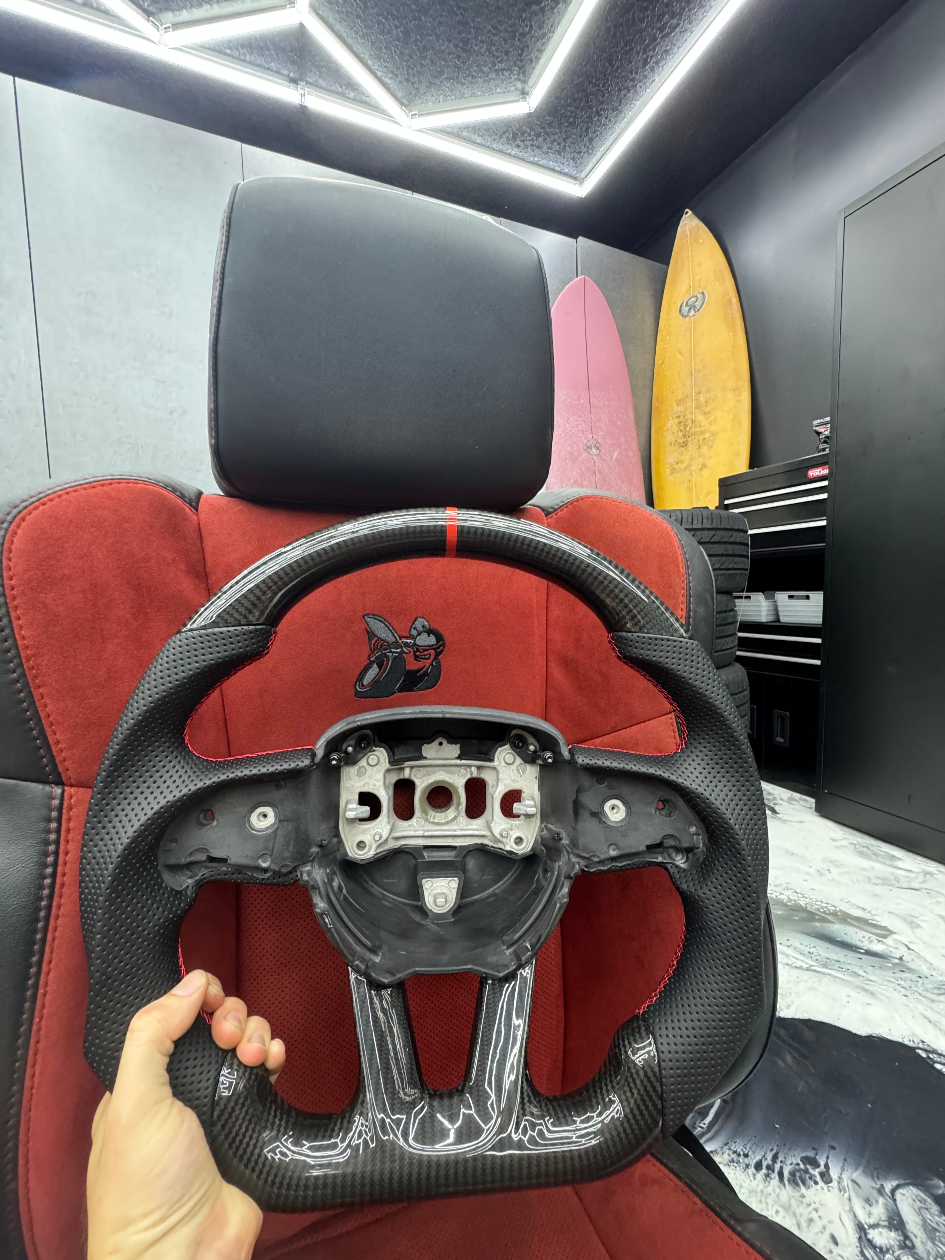 2015+ Dodge Charger/Challenger/Durango Carbon Fiber Steering Wheel