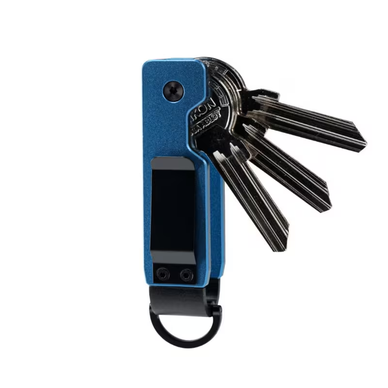 Premium Aluminum Key Chain Storage Clip