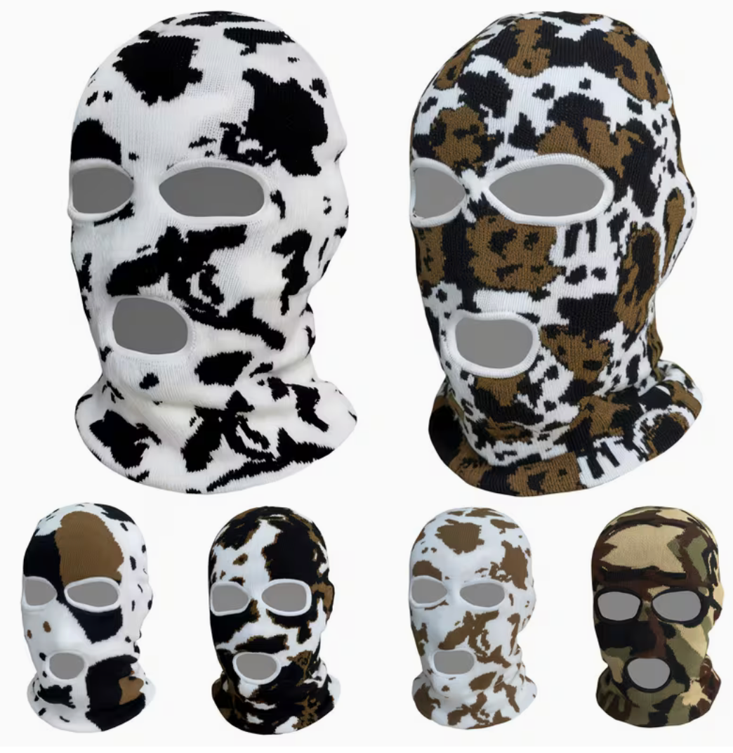 Printed Ski Masks