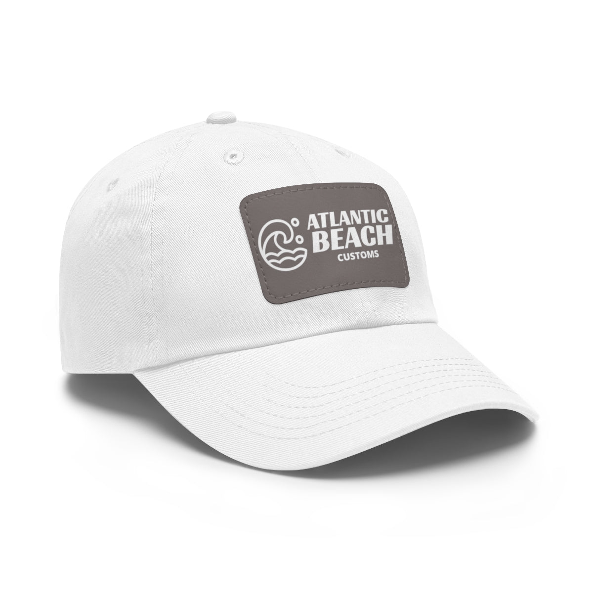 Dad Hat with Leather Patch