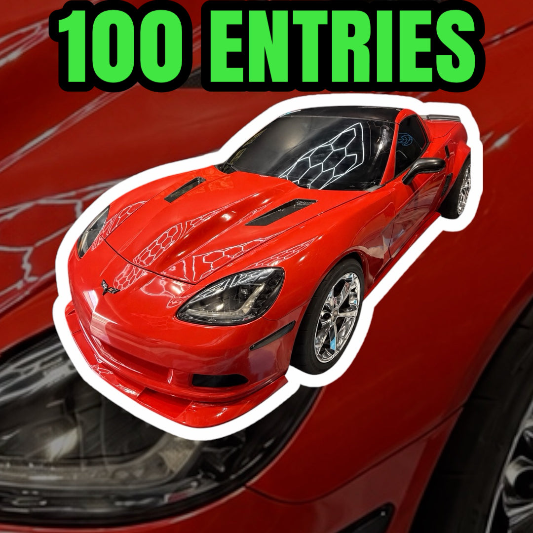 CHEVY CORVETTE DIGITAL CARD - 100 PACK