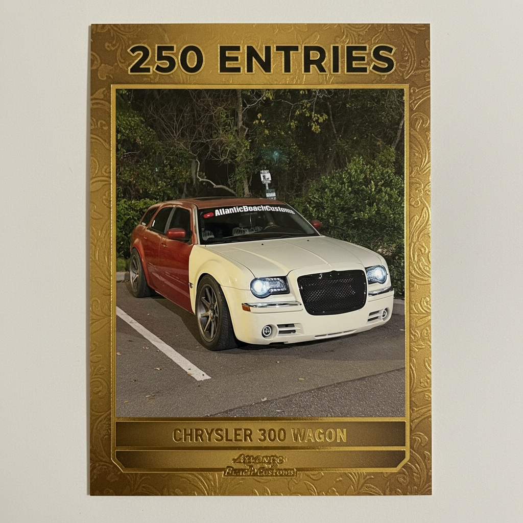 DODGE MAGNUM DIGITAL CARD - 250 PACK