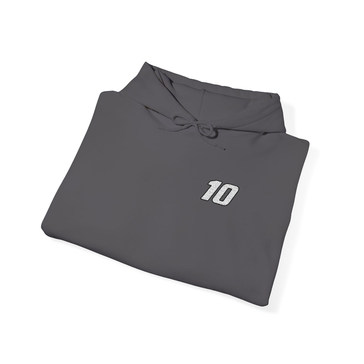 ABC #10 Embroidered Hooded Sweatshirt