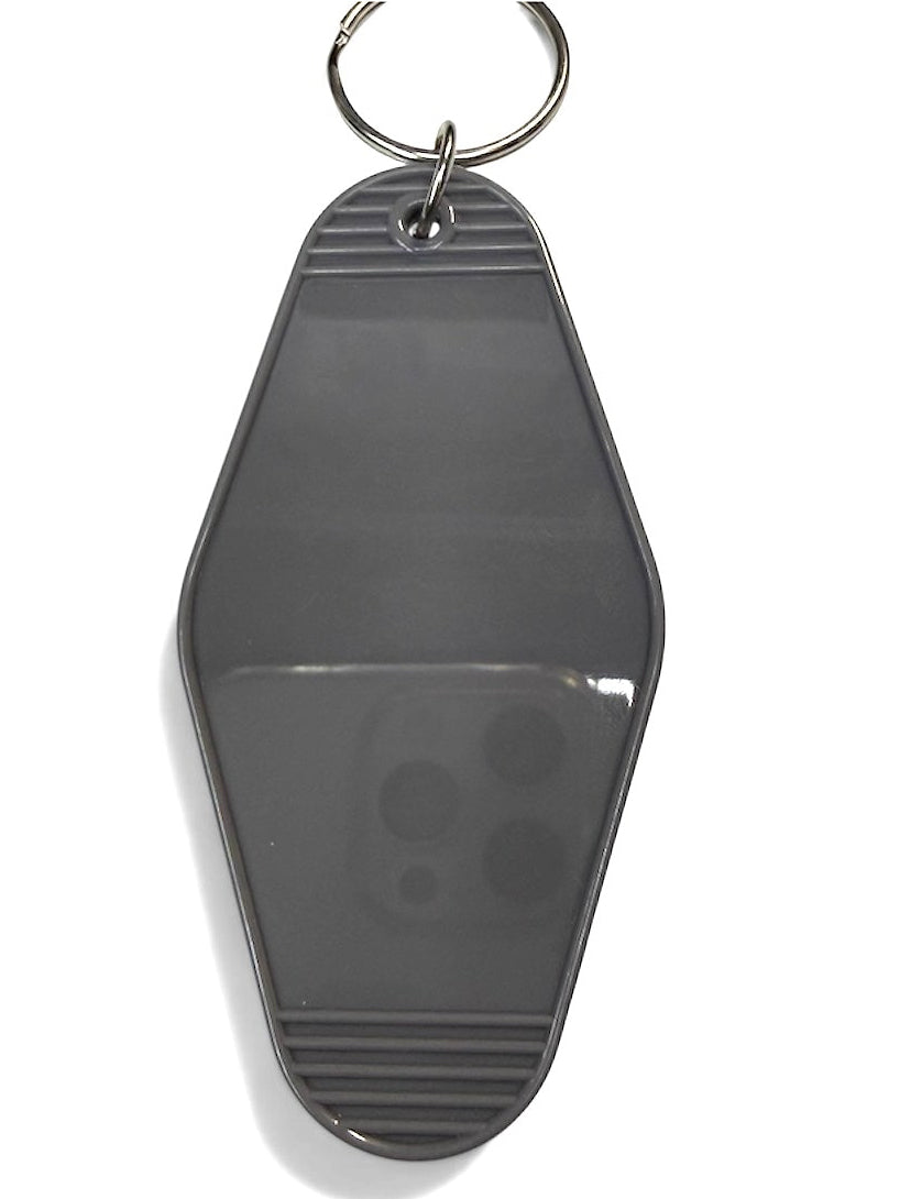 Retro Motel Keychain Tags