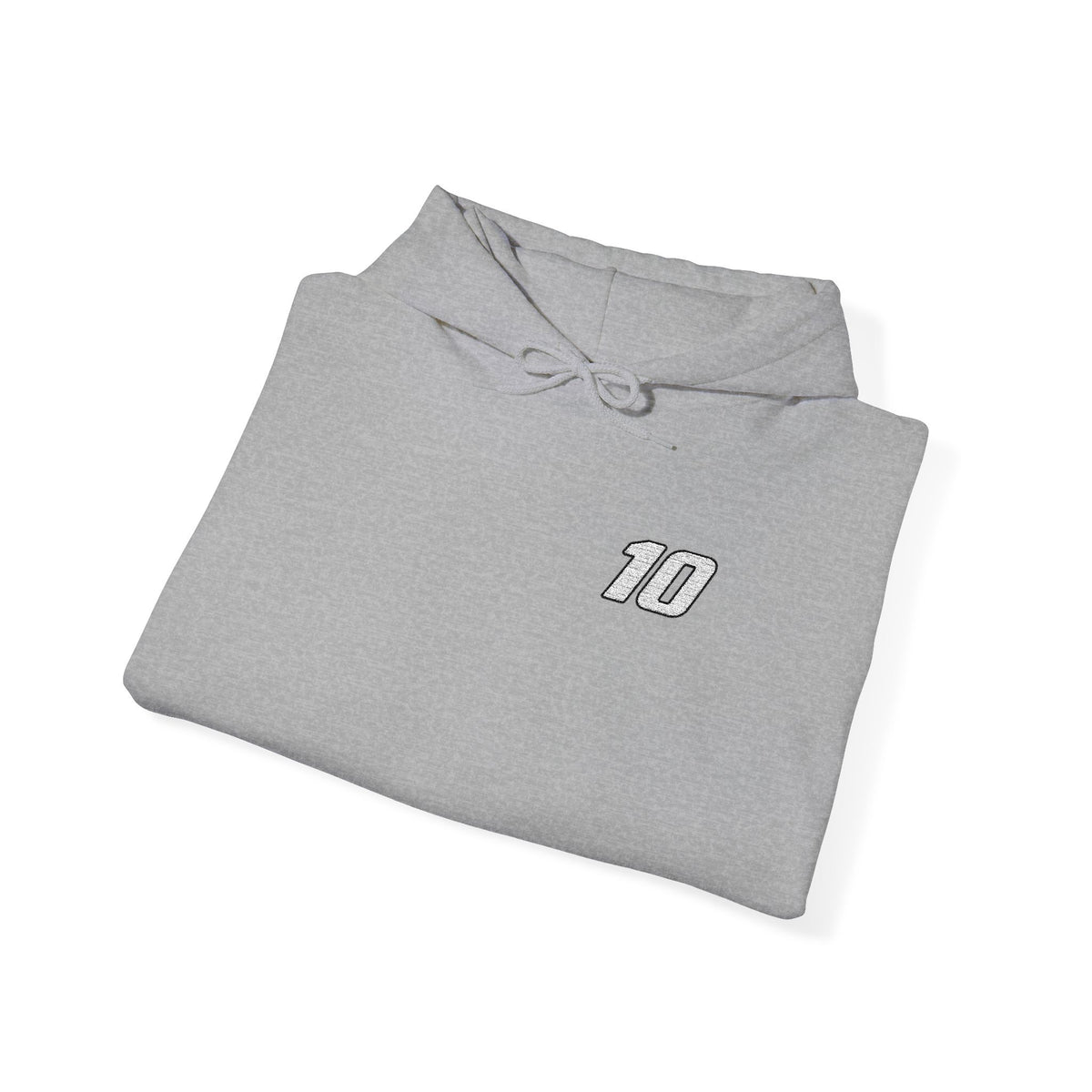 ABC #10 Embroidered Hooded Sweatshirt