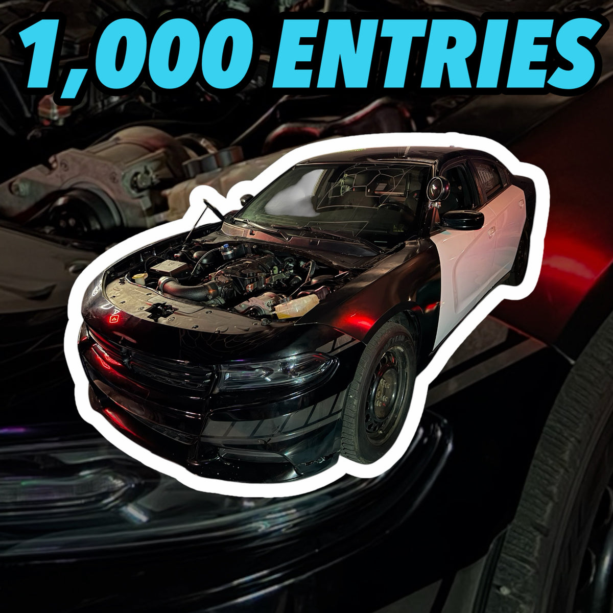 DODGE CHARGER DIGITAL CARD - 1000 PACK
