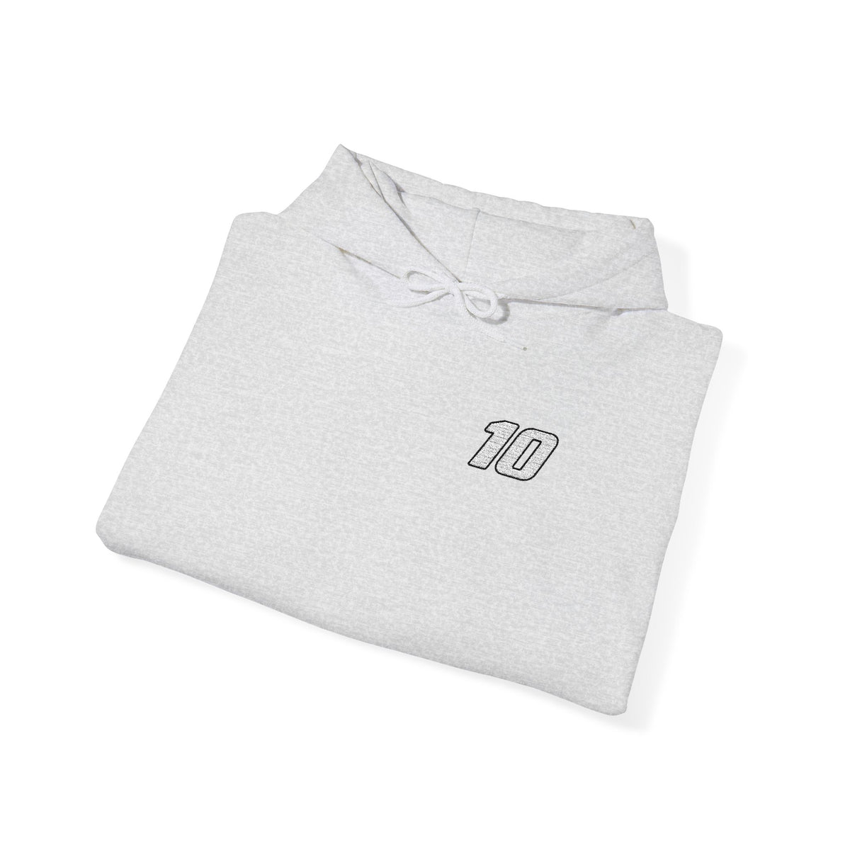 ABC #10 Embroidered Hooded Sweatshirt