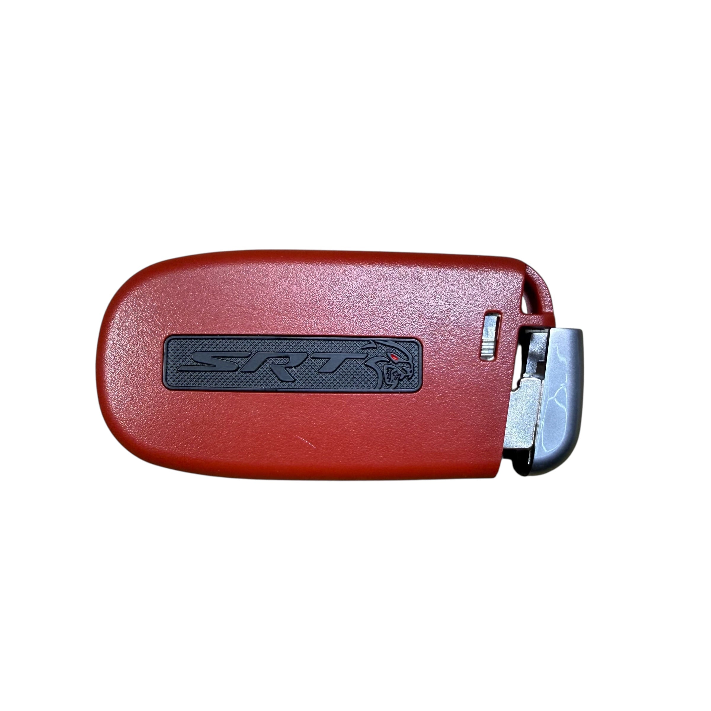 Red SRT Keyfob Black Logo