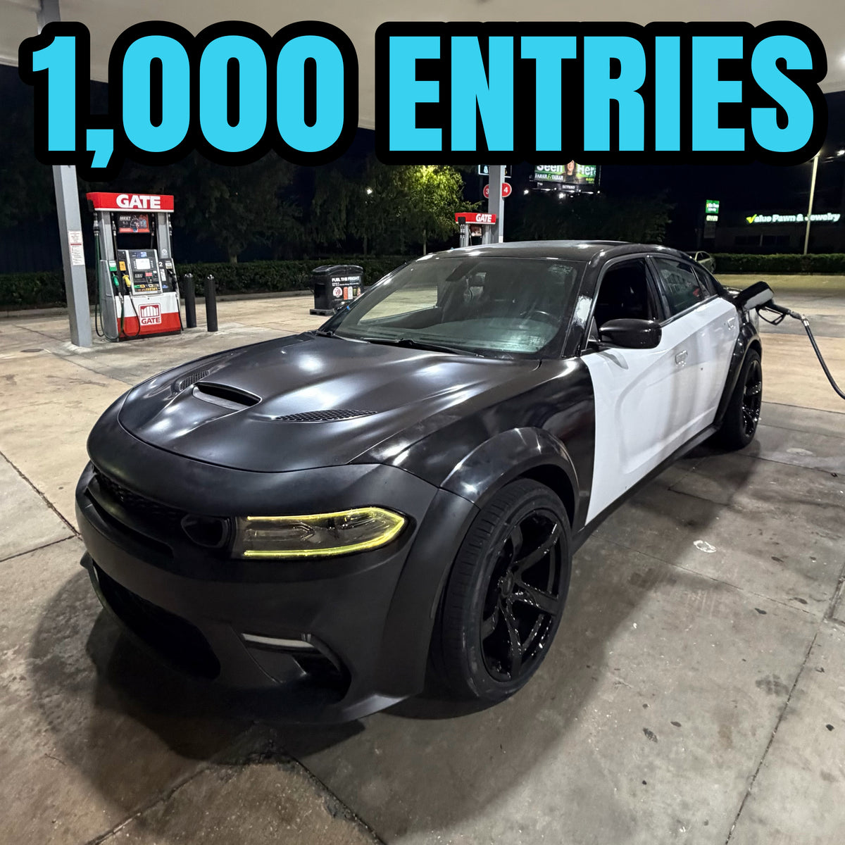 DODGE CHARGER DIGITAL CARD - 1000 PACK