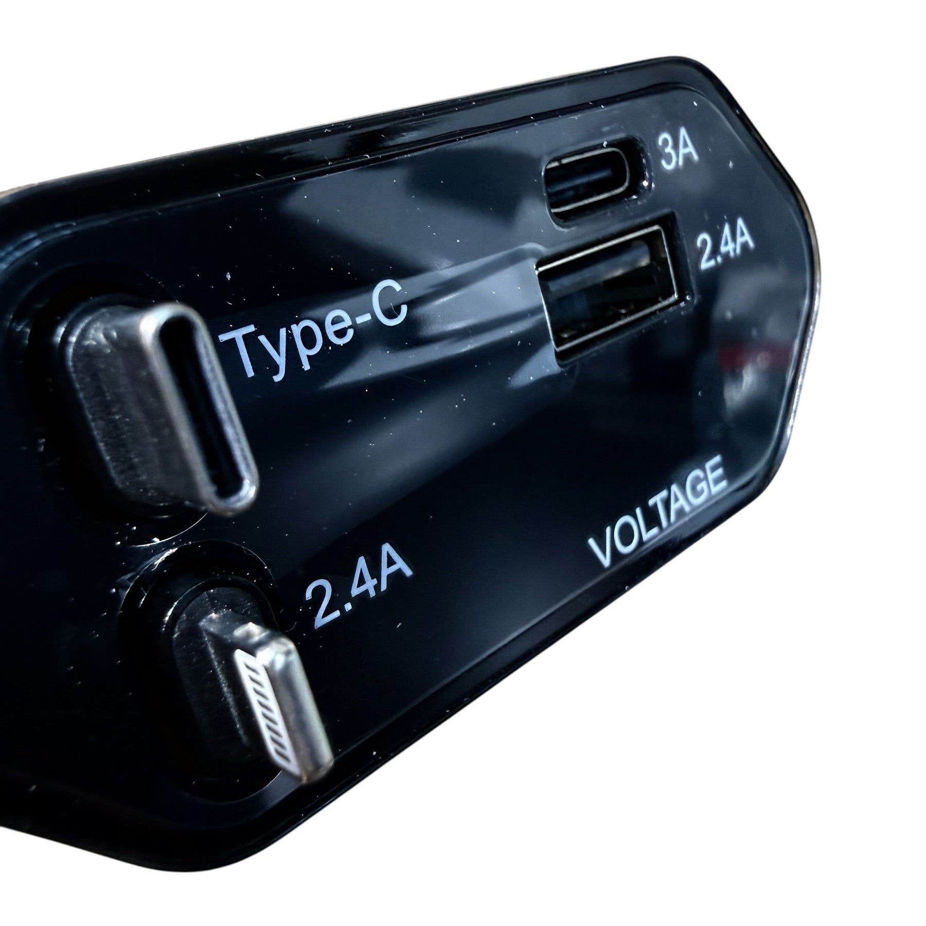 4-in-1 Fast Charging 12V Car Adapter