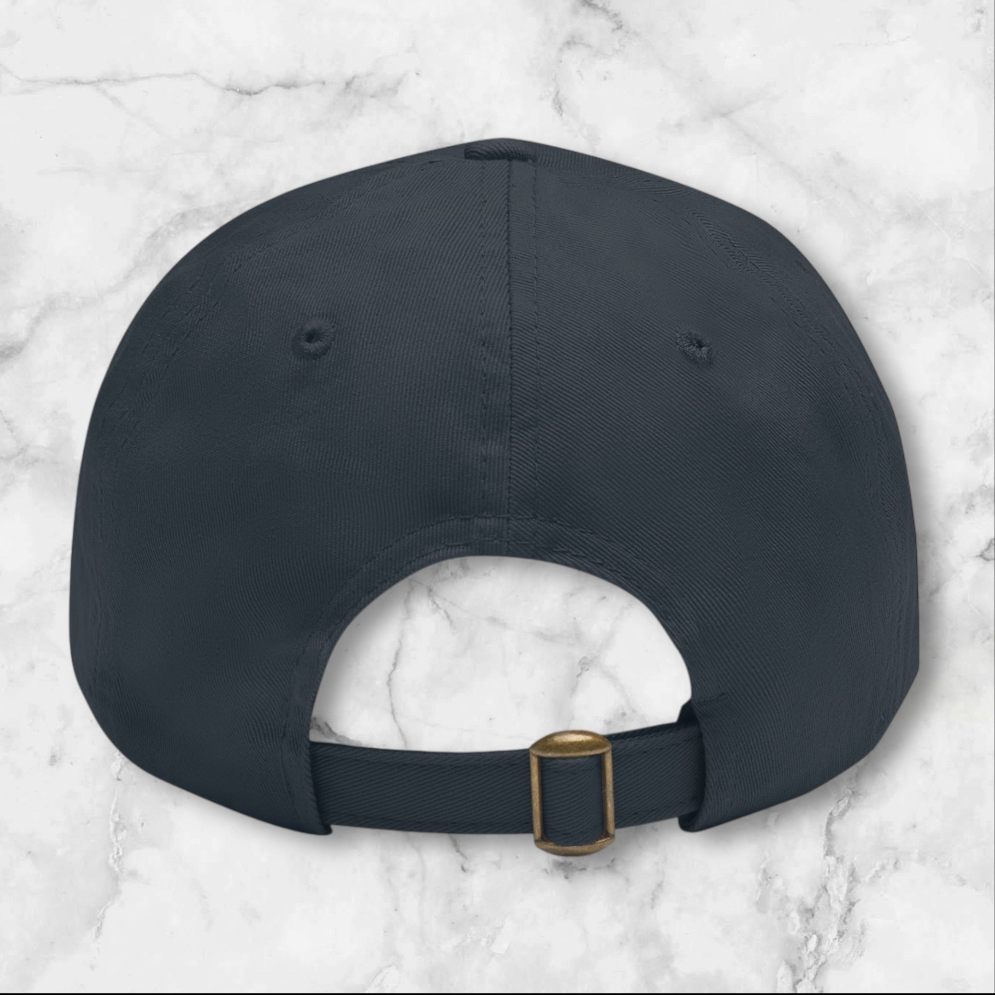 Dad Hat with Leather Patch