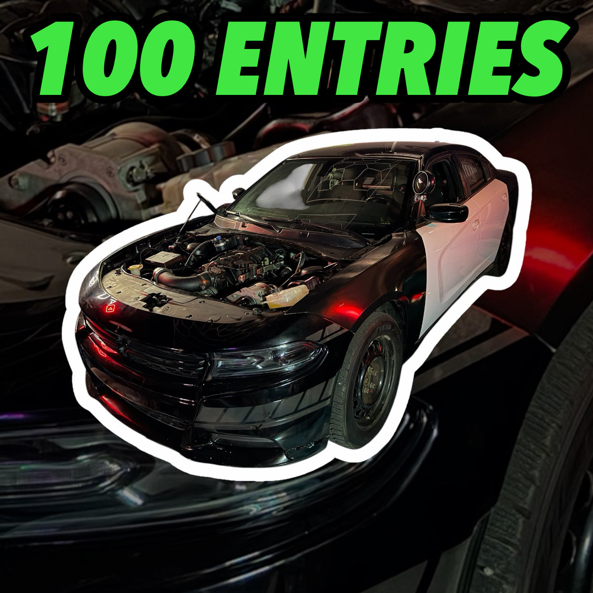 DODGE CHARGER DIGITAL CARD - 100 PACK