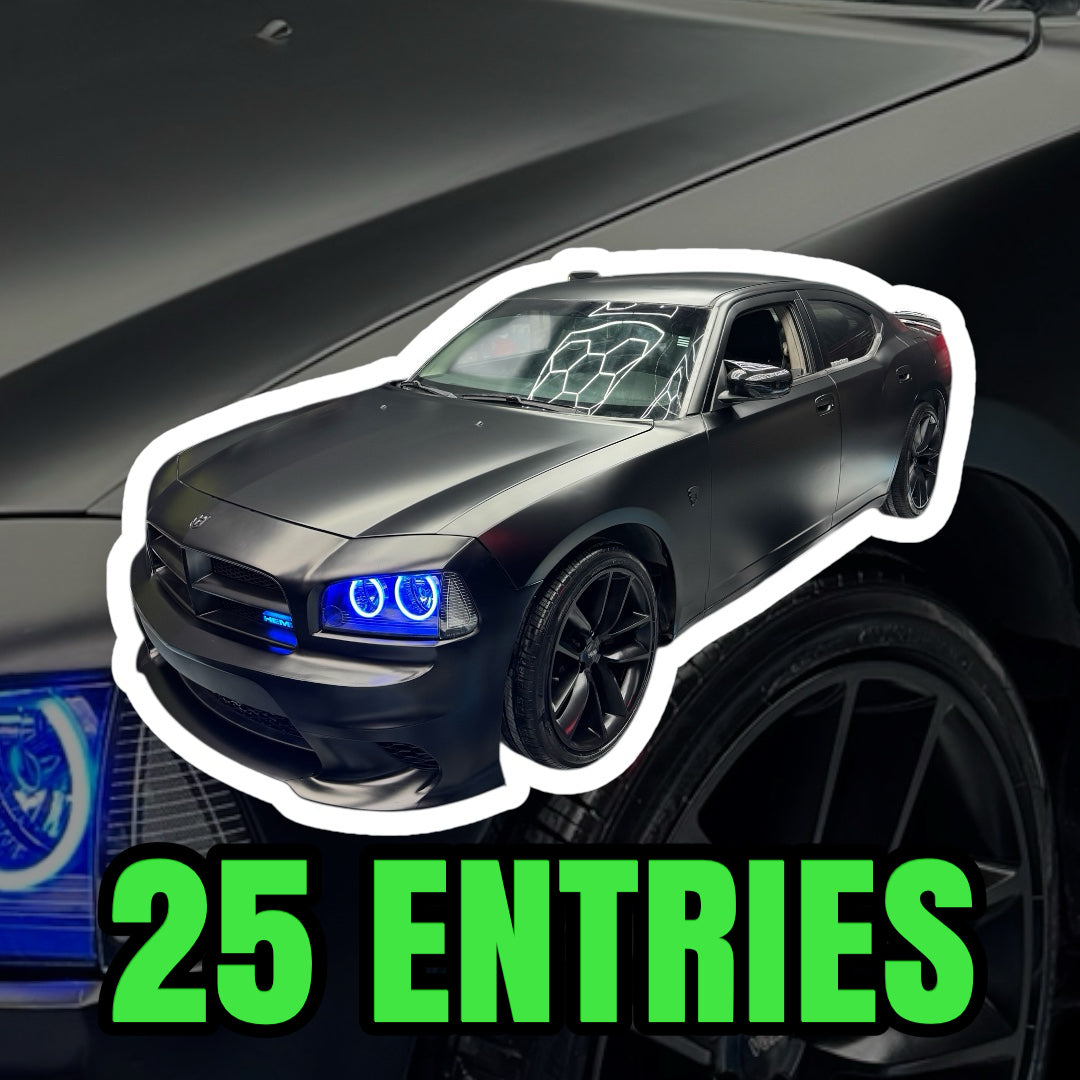 DODGE CHARGER DIGITAL PHOTO - 25 PACK