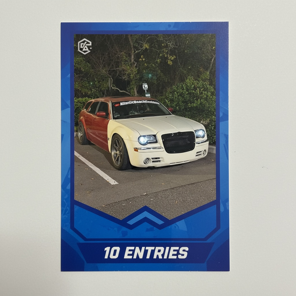 DODGE MAGNUM DIGITAL CARD - 10 PACK