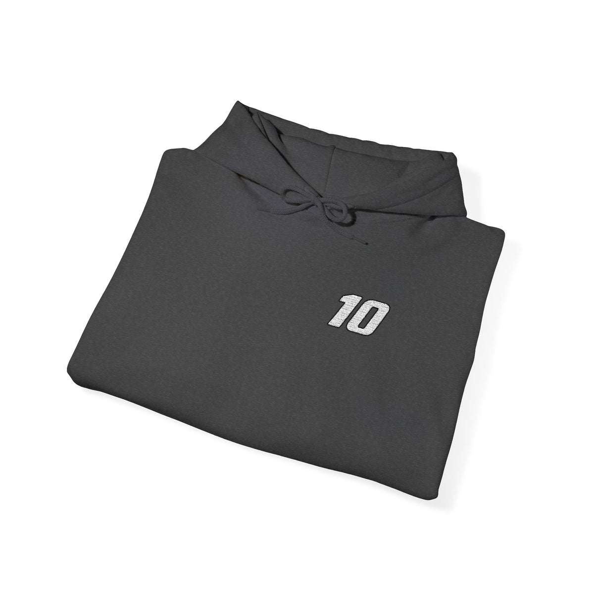ABC #10 Embroidered Hooded Sweatshirt