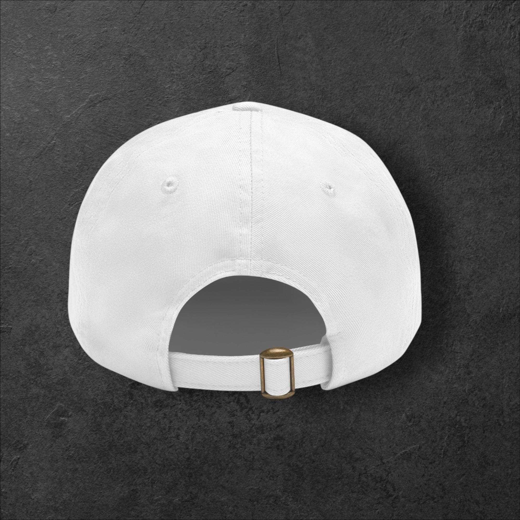 Dad Hat with Leather Patch