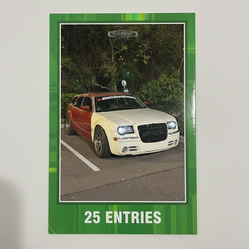 DODGE MAGNUM DIGITAL CARD - 25 PACK