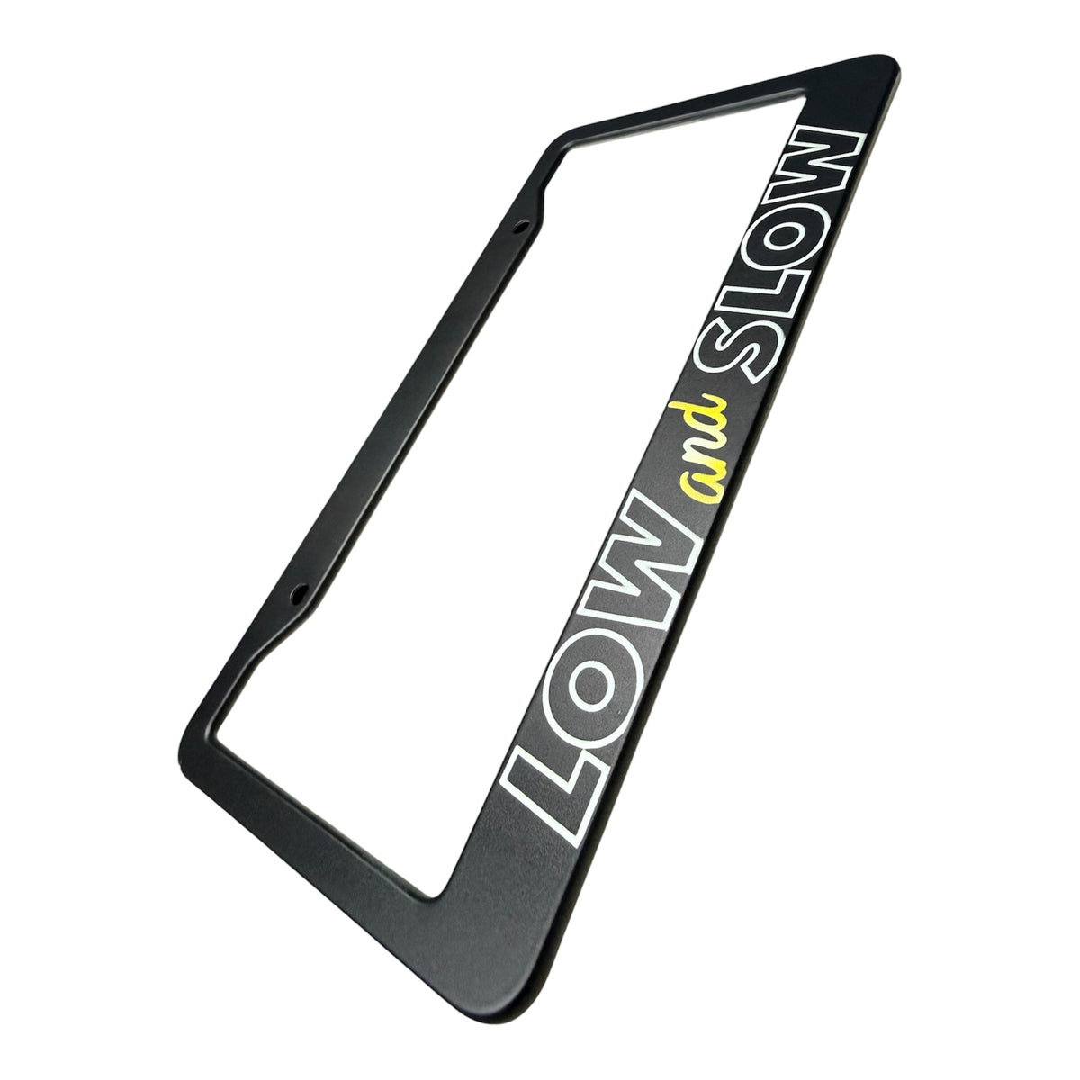 Low & Slow License Plate Frame