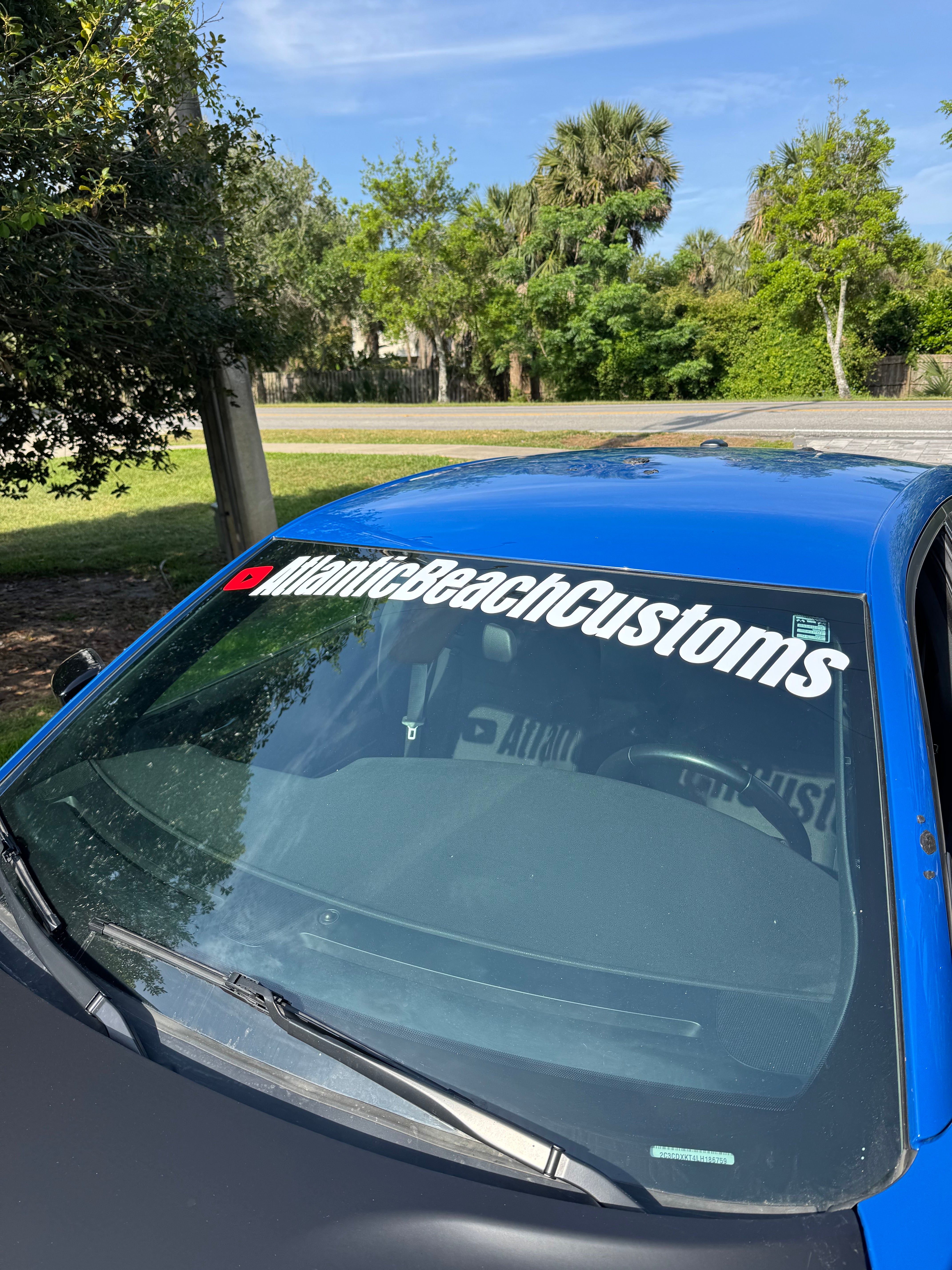 48" ABC Windshield Banner