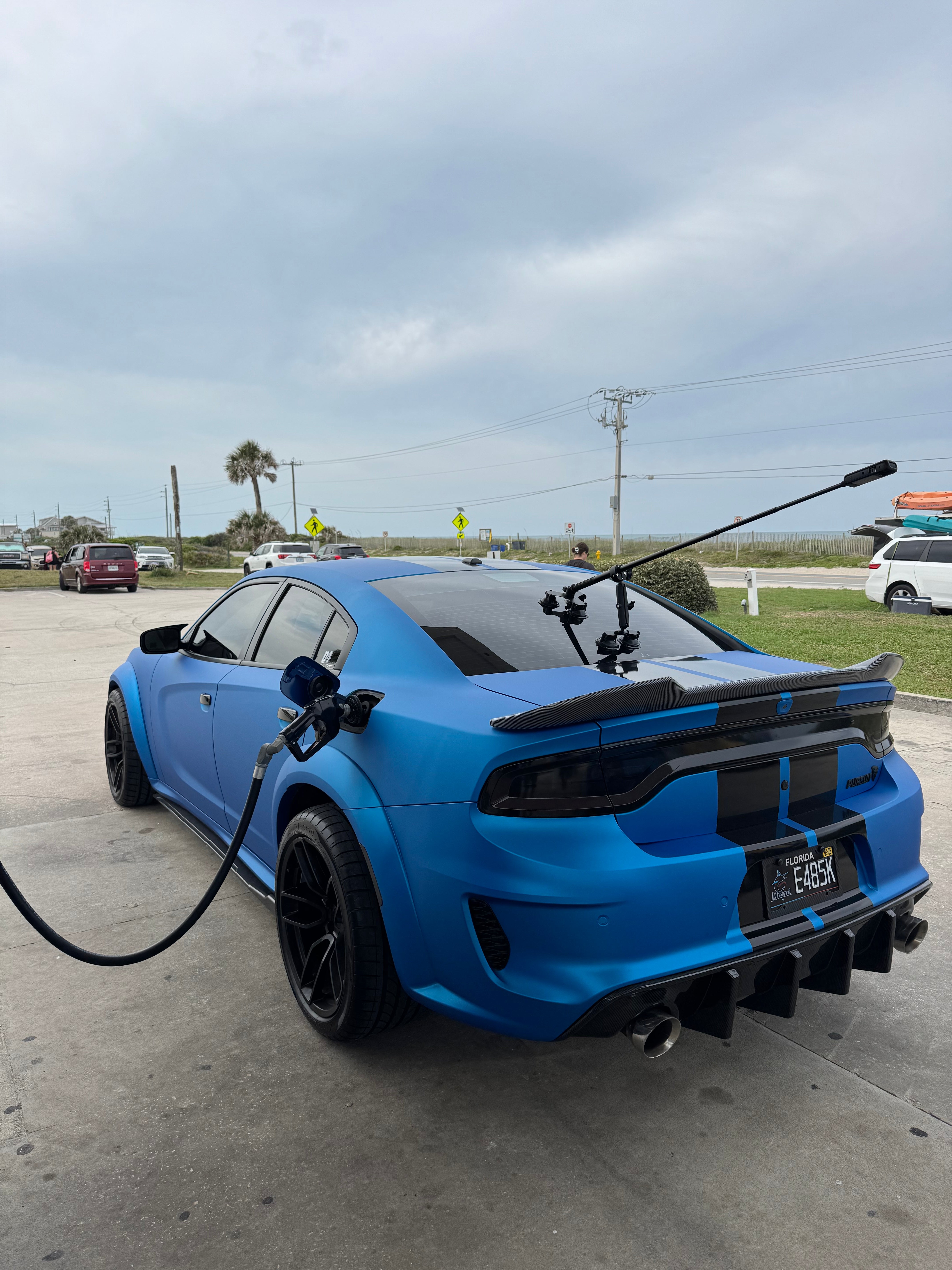 2015-2022 Dodge Charger Gloss Black Hellcat Style SRT Trunk Spoiler