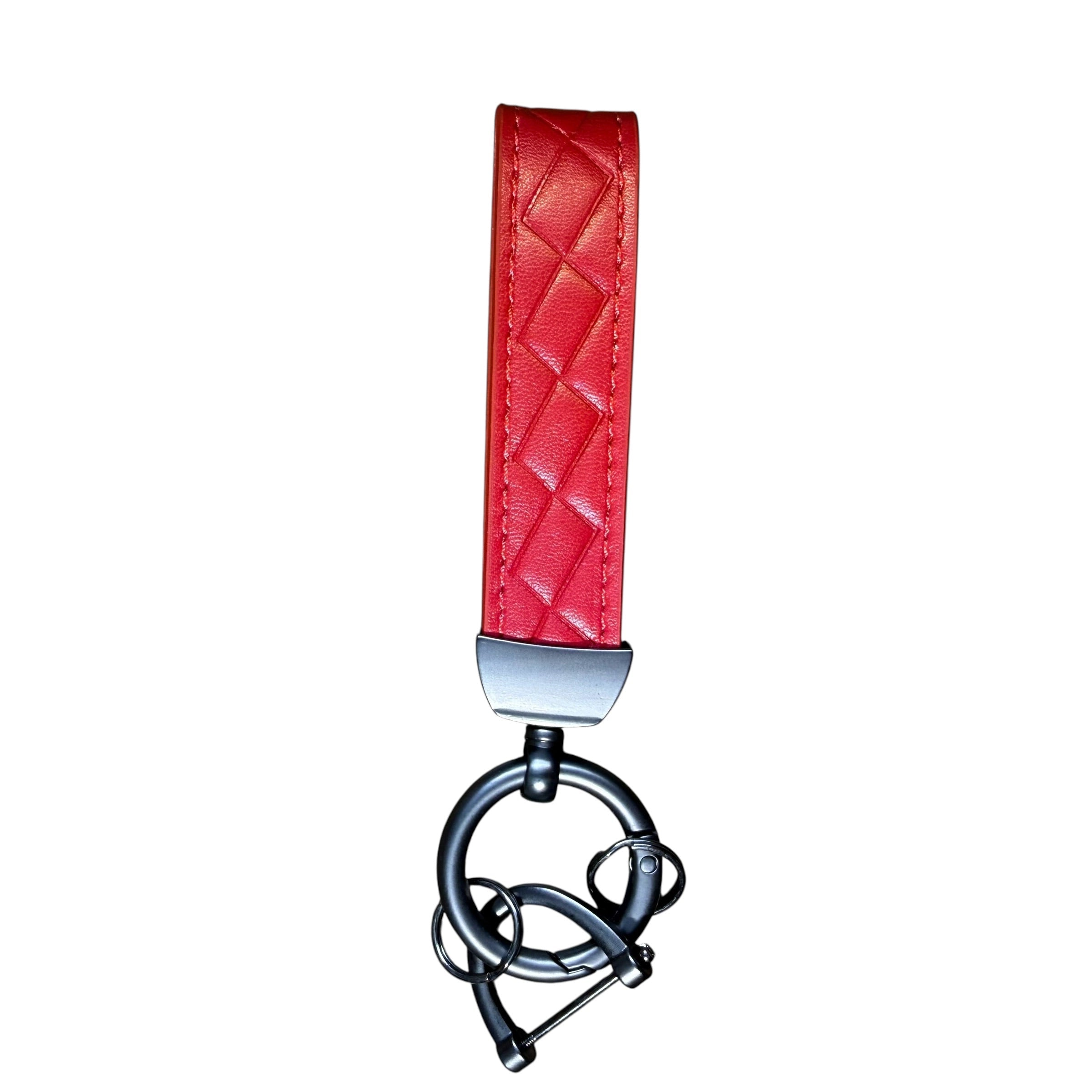 Leather Car Keychains