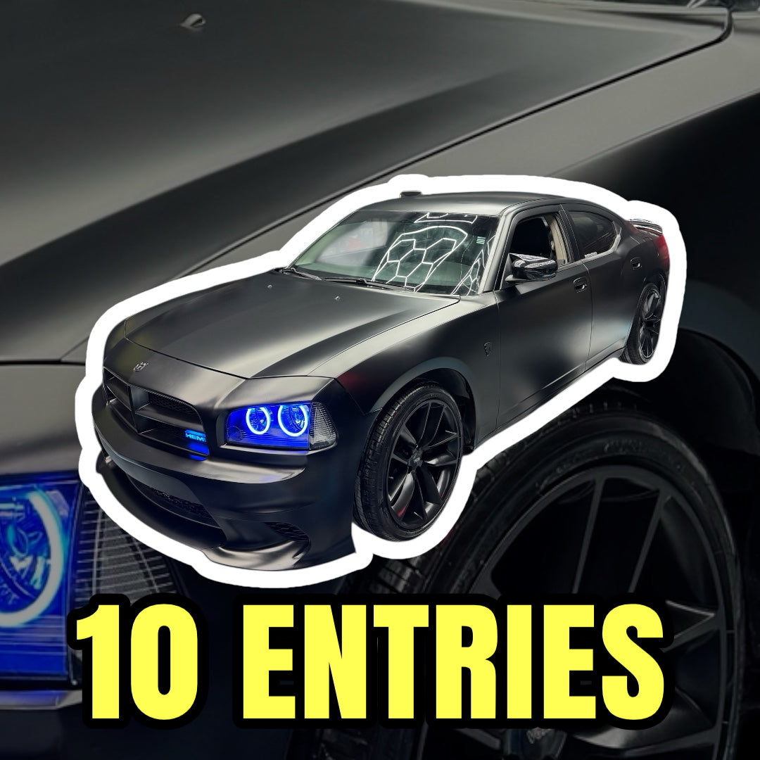 DODGE CHARGER DIGITAL PHOTO - 10 PACK