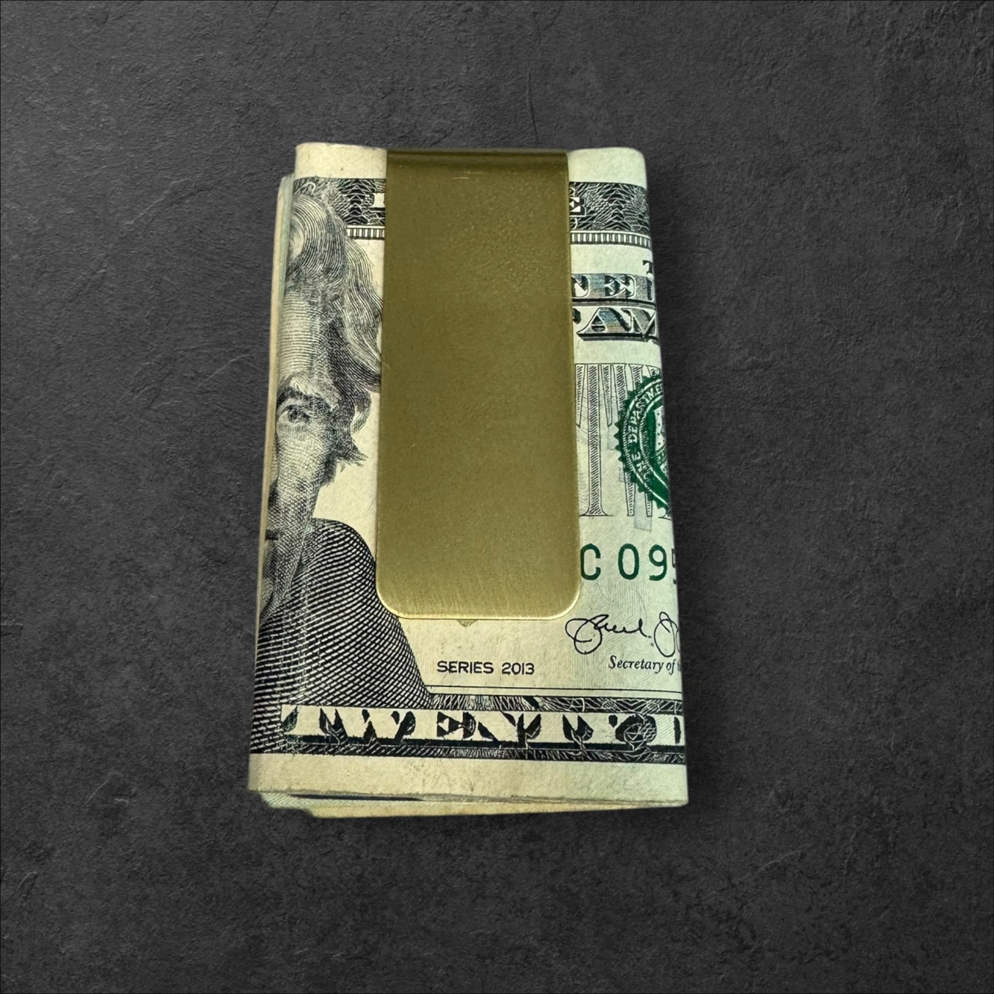 Brass Money Clip