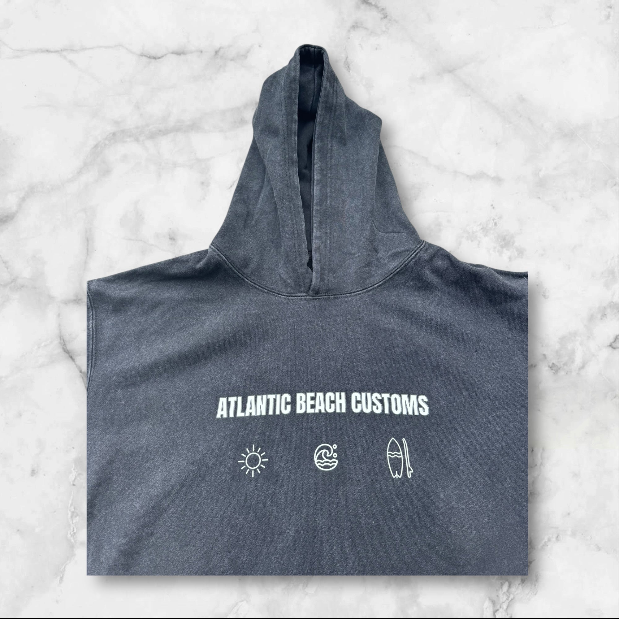 ABC Faded Hoodie Sweatshirt