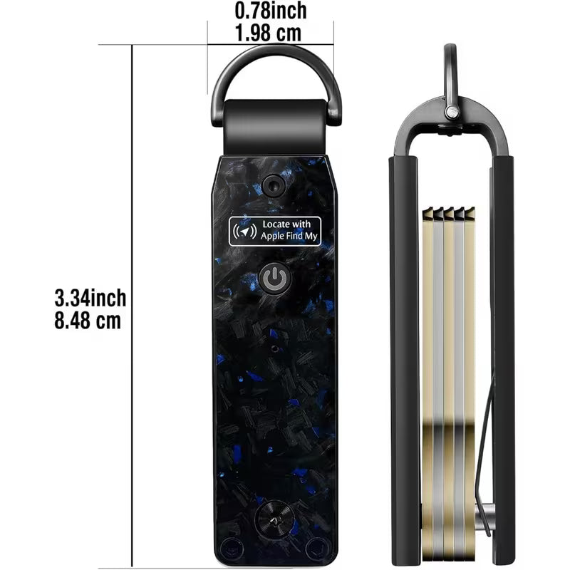 Air Key Aluminum Keychain Tracker