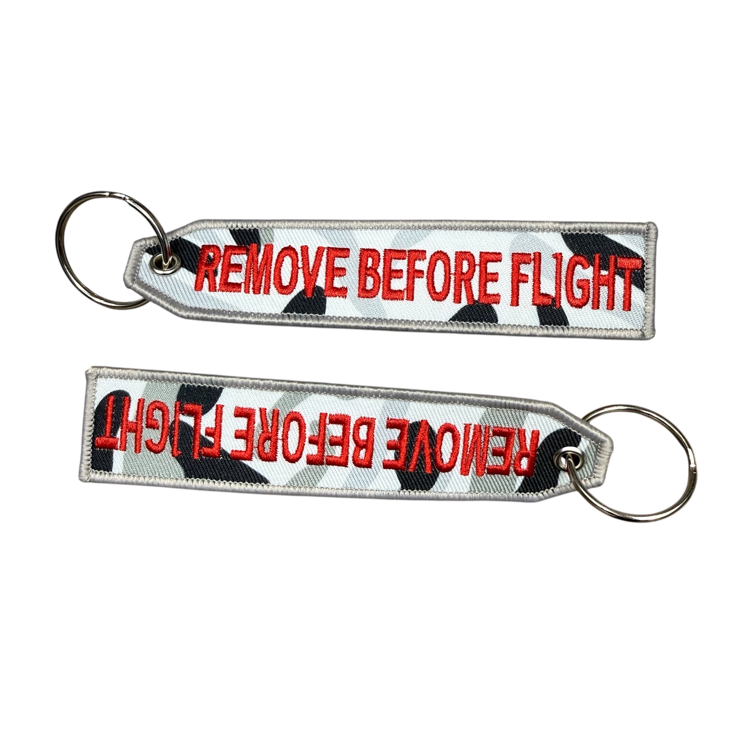 Remove Before Flight Keytags Camo