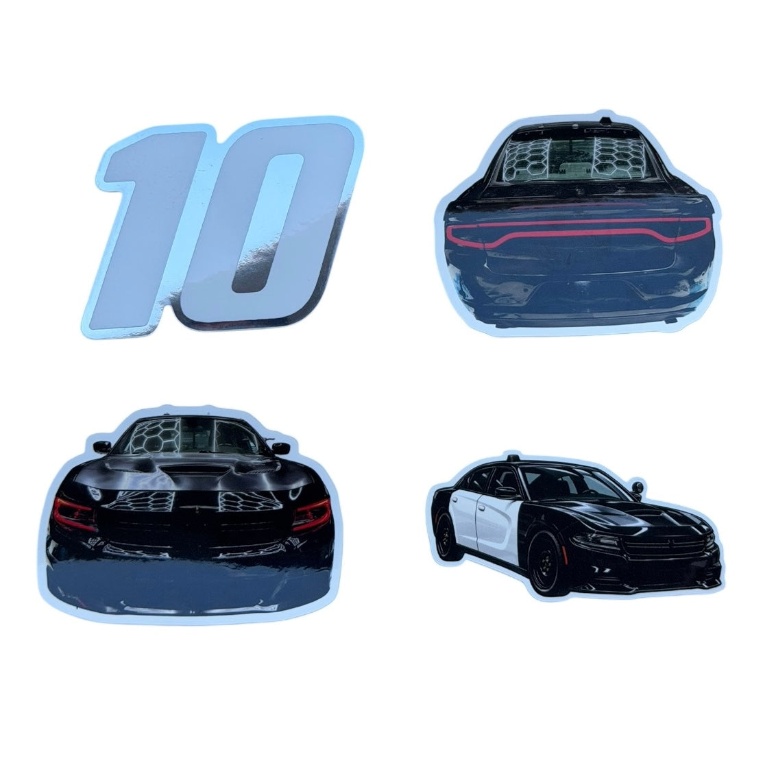 Dodge Charger Sticker 4 Pack