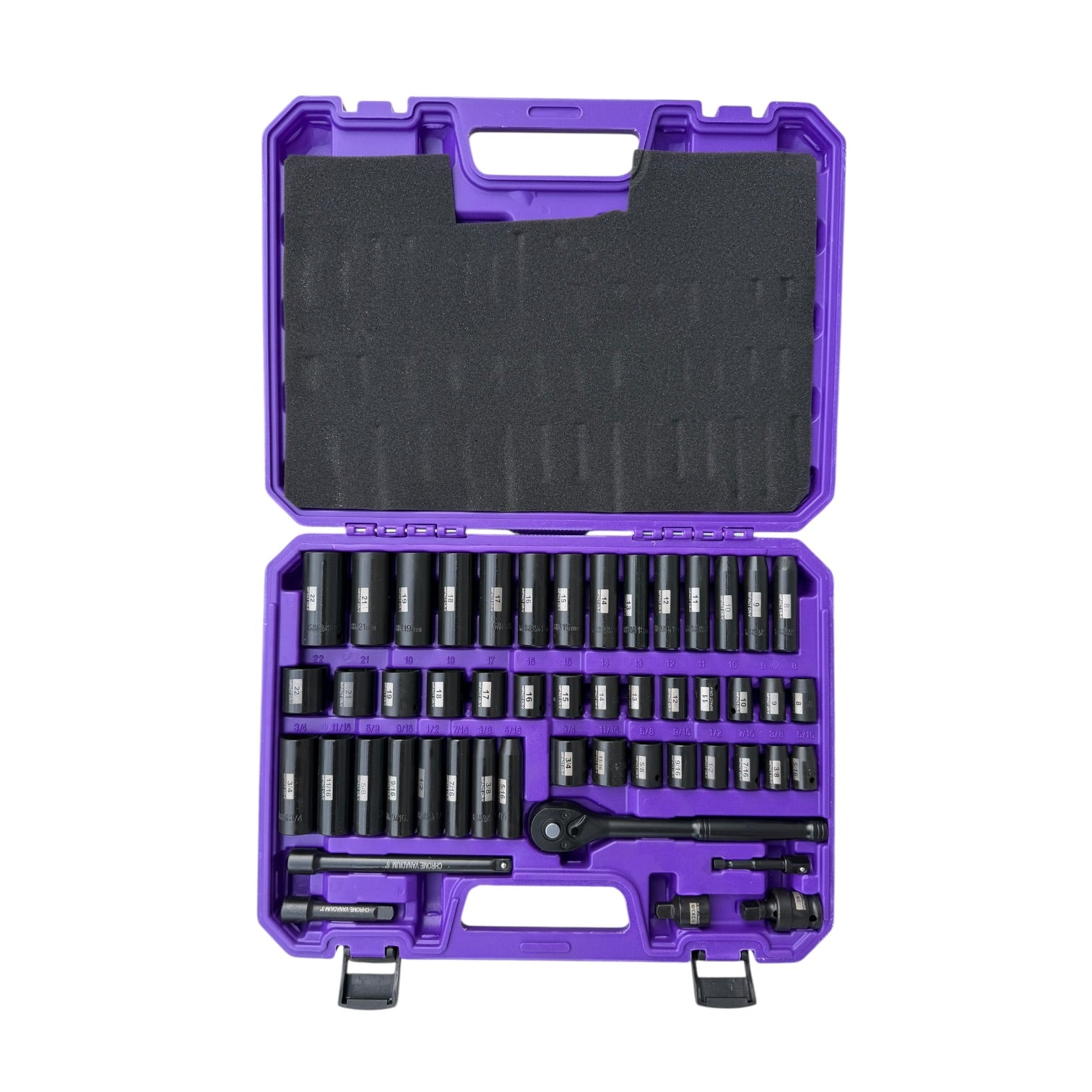 PURPLE Heavy Duty 3/8" Drive Socket Set