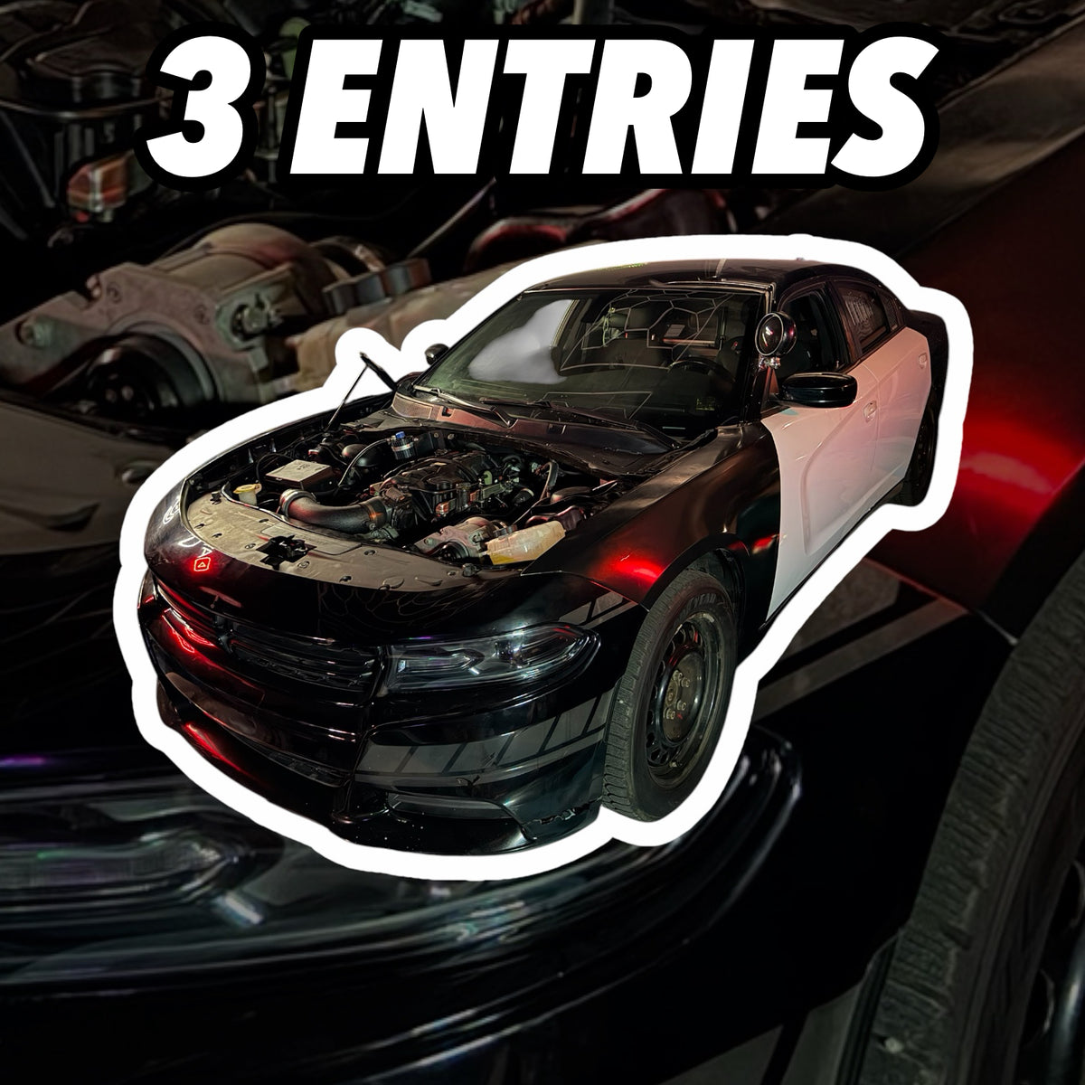 DODGE CHARGER DIGITAL CARD - 3 PACK