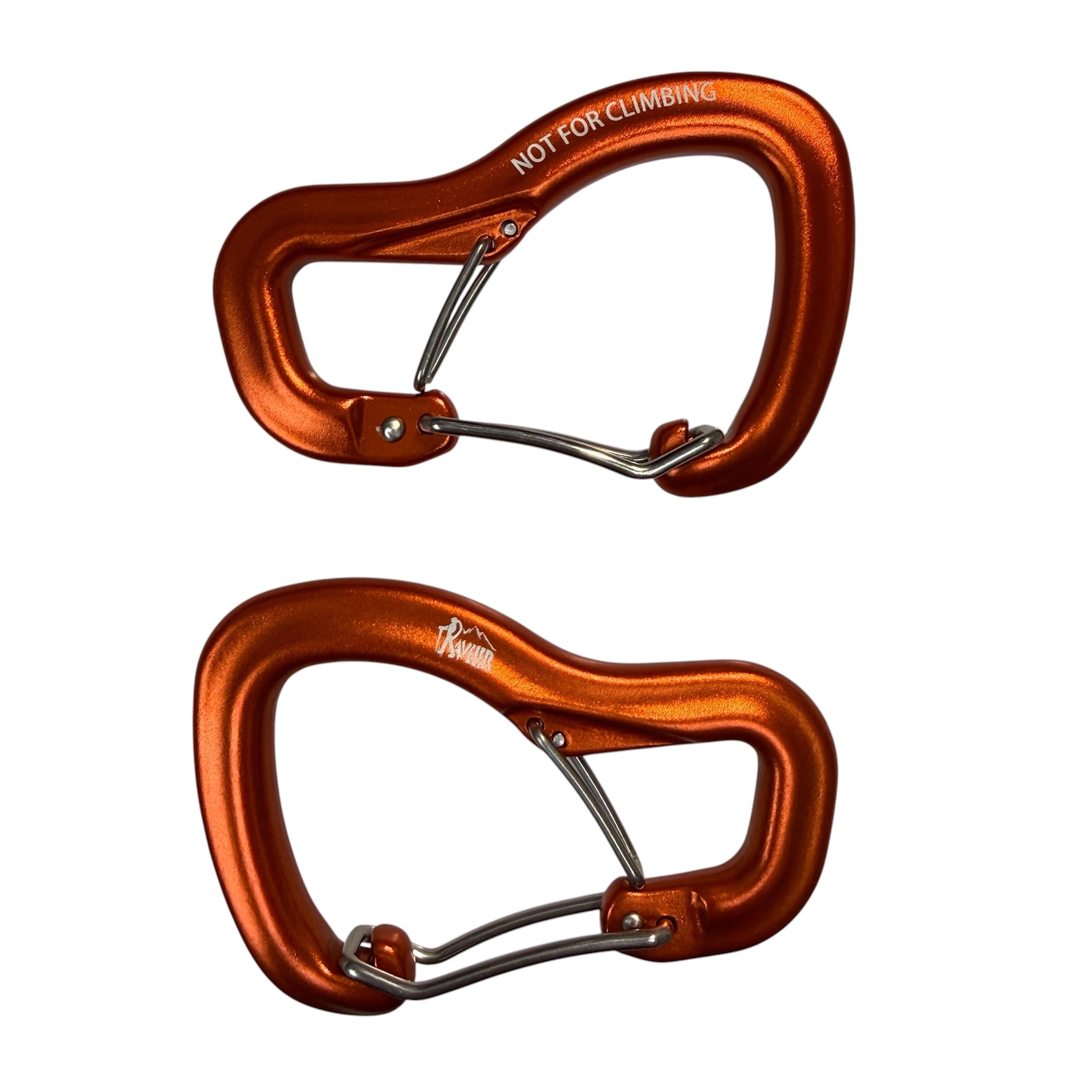 Outdoor Double Locking Carabiner- NOT FOR CLIMBING